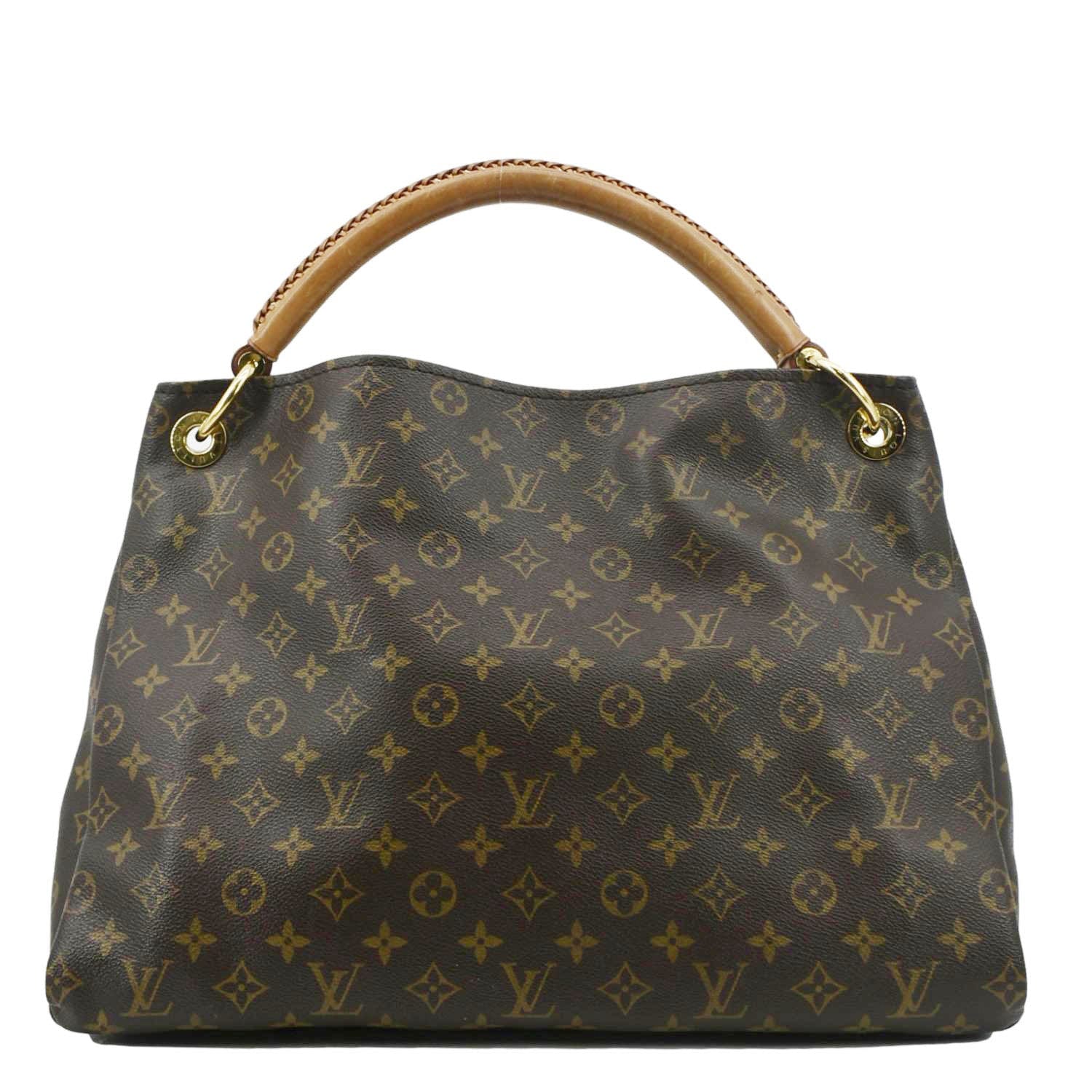 LOUIS VUITTON  Artsy MM Monogram Canvas Hobo Bag Brown - Image 4