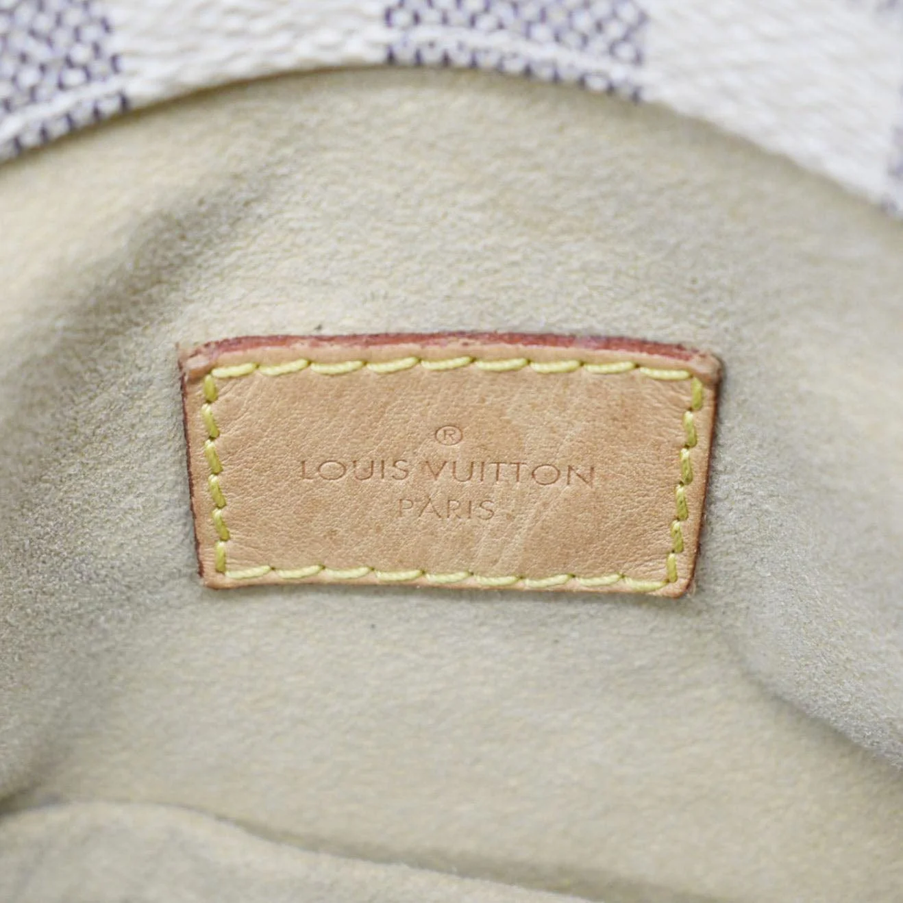 LOUIS VUITTON  Artsy MM Damier Azur Hobo Shoulder Bag White - Image 12
