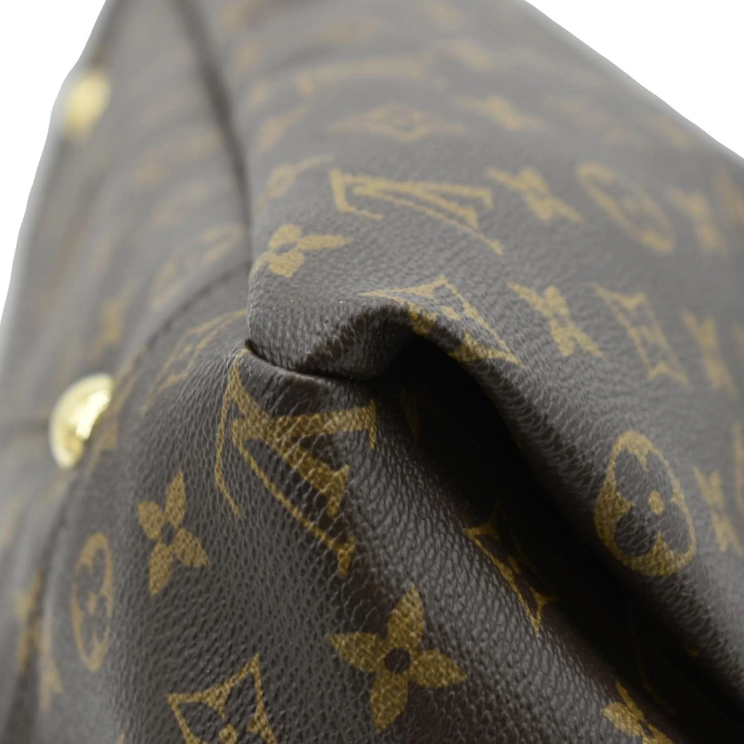 LOUIS VUITTON Artsy MM Monogram Canvas Hobo Bag Brown - Image 9