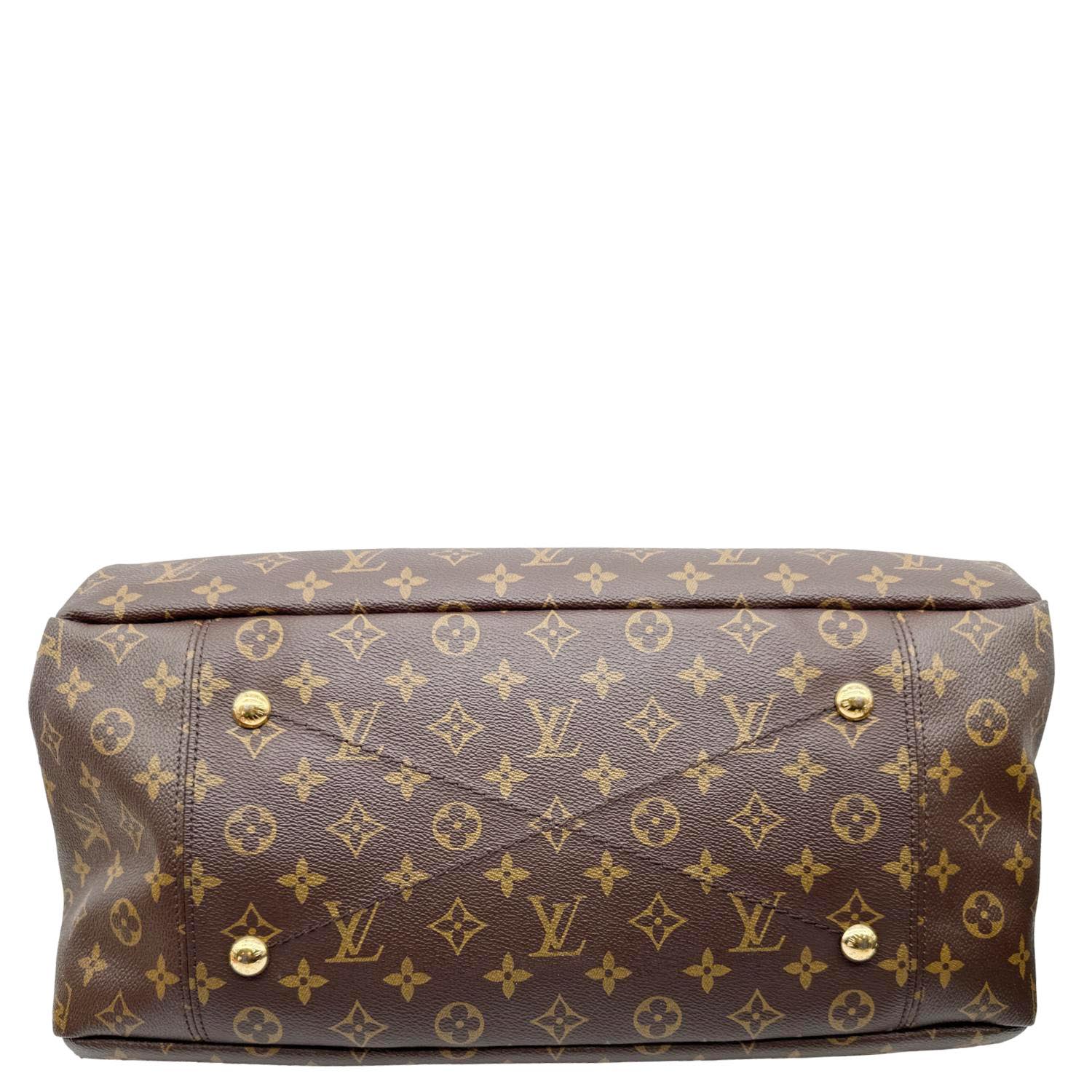 LOUIS VUITTON Artsy MM Monogram Canvas Shoulder Bag Brown - Image 10