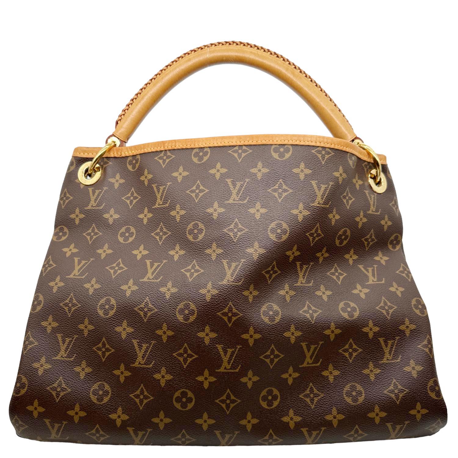 LOUIS VUITTON Artsy MM Monogram Canvas Shoulder Bag Brown - Image 4