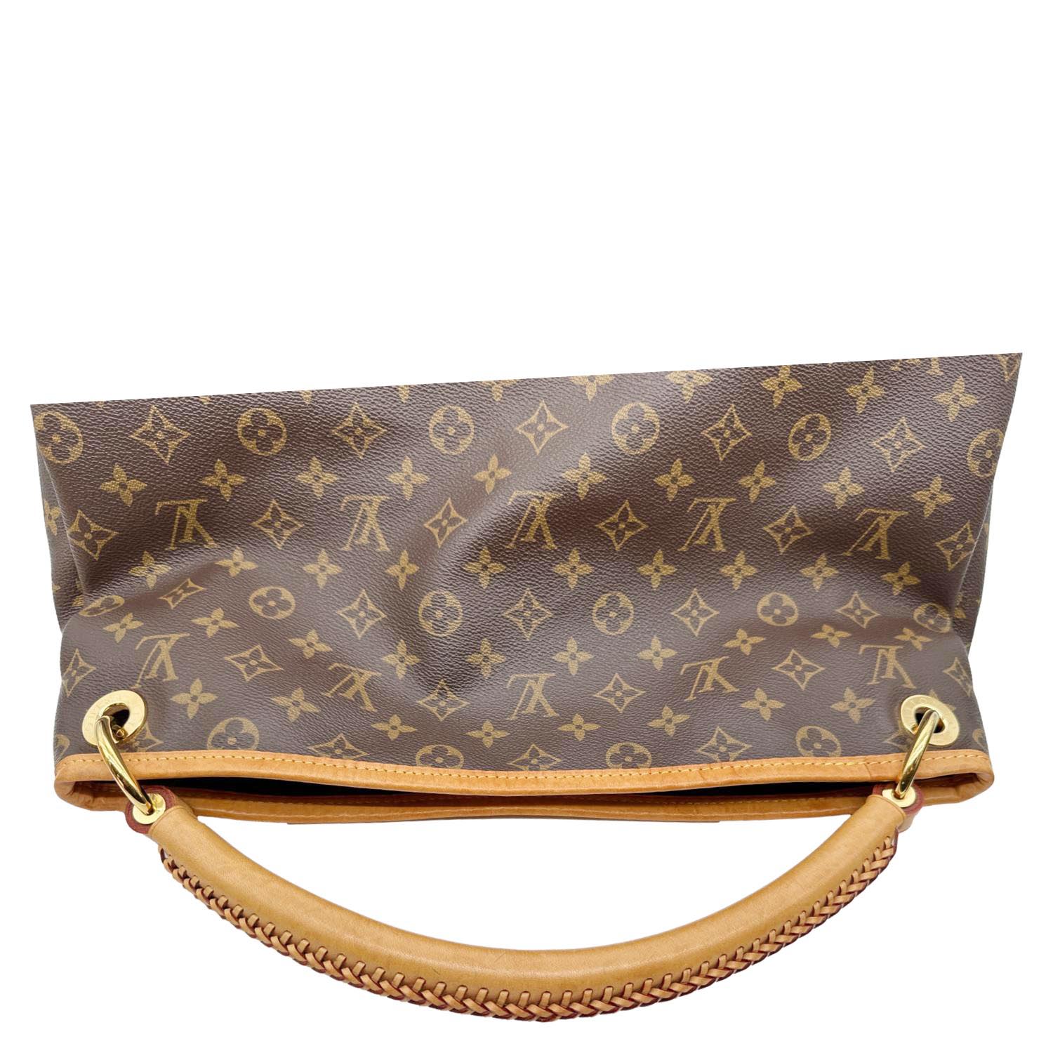 LOUIS VUITTON Artsy MM Monogram Canvas Shoulder Bag Brown - Image 5