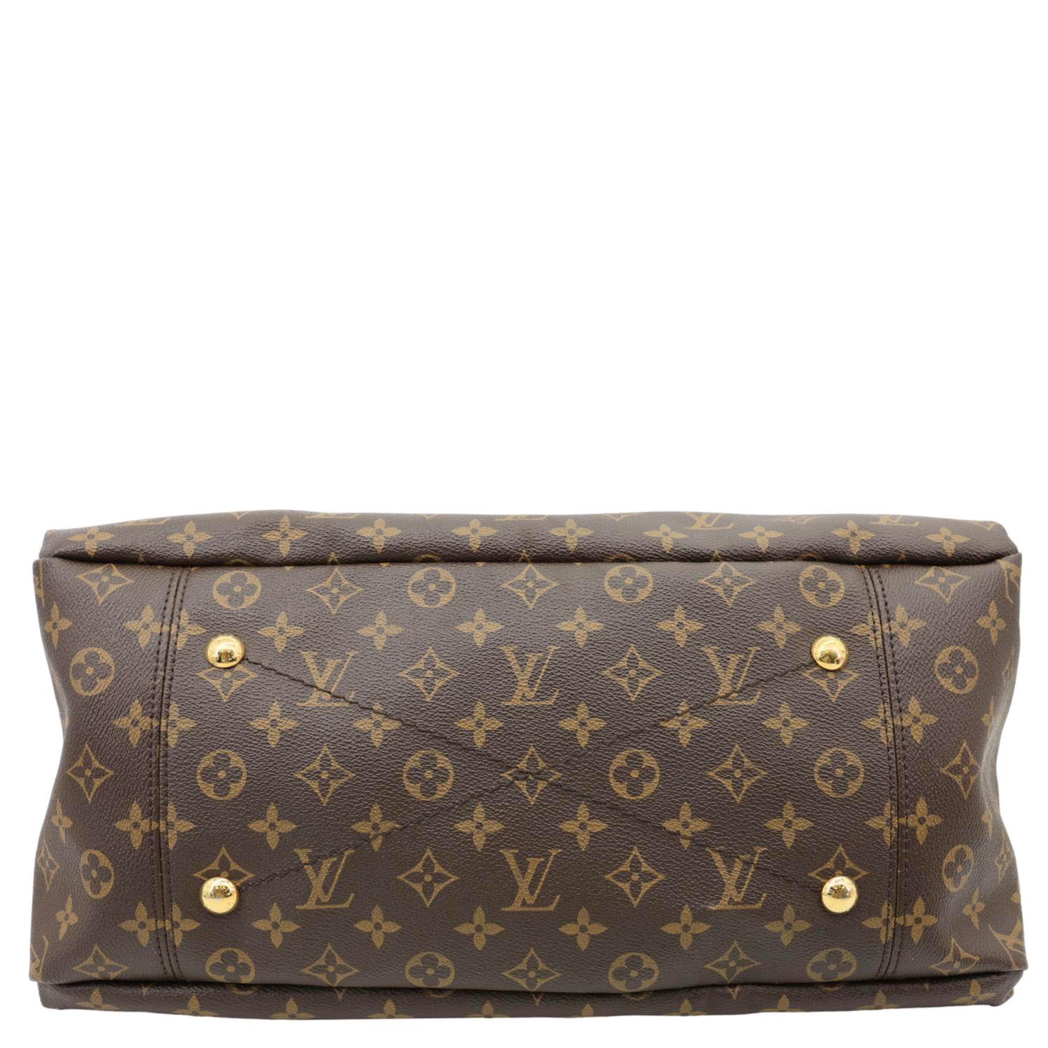LOUIS VUITTON Artsy MM Monogram Canvas Hobo Bag Brown - Image 10