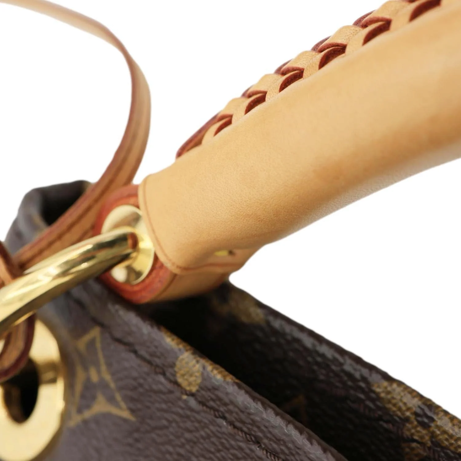 LOUIS VUITTON Artsy MM Monogram Canvas Hobo Bag Brown - Image 13