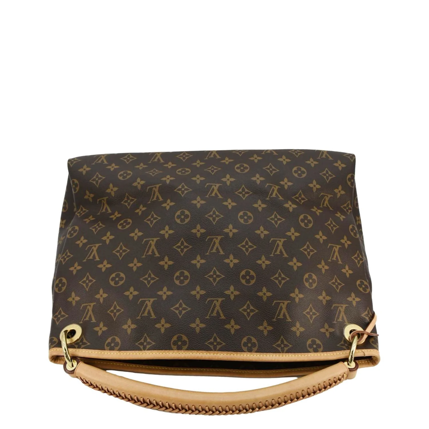 LOUIS VUITTON Artsy MM NM Monogram Canvas Hobo Bag Brown - Image 4
