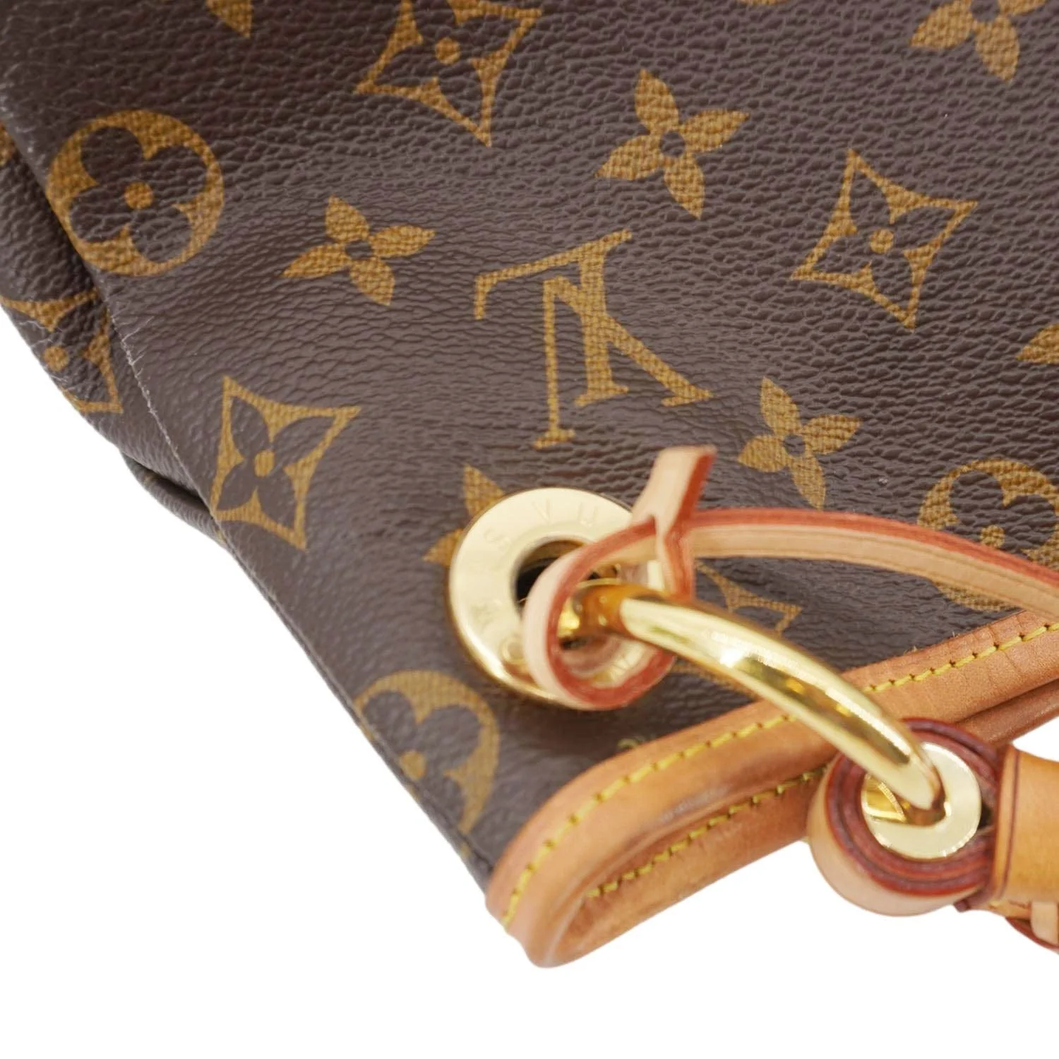 LOUIS VUITTON Artsy MM NM Monogram Canvas Shoulder Bag Brown - Image 3