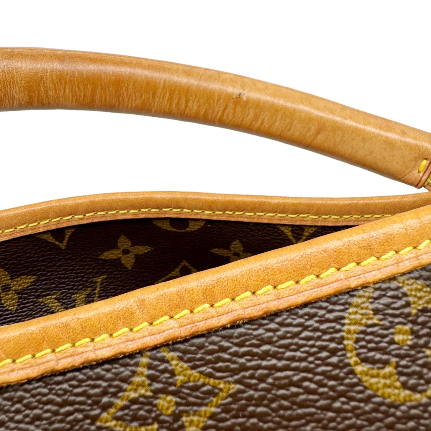 LOUIS VUITTON Artsy MM NM Monogram Canvas Shoulder Bag Brown - Image 16