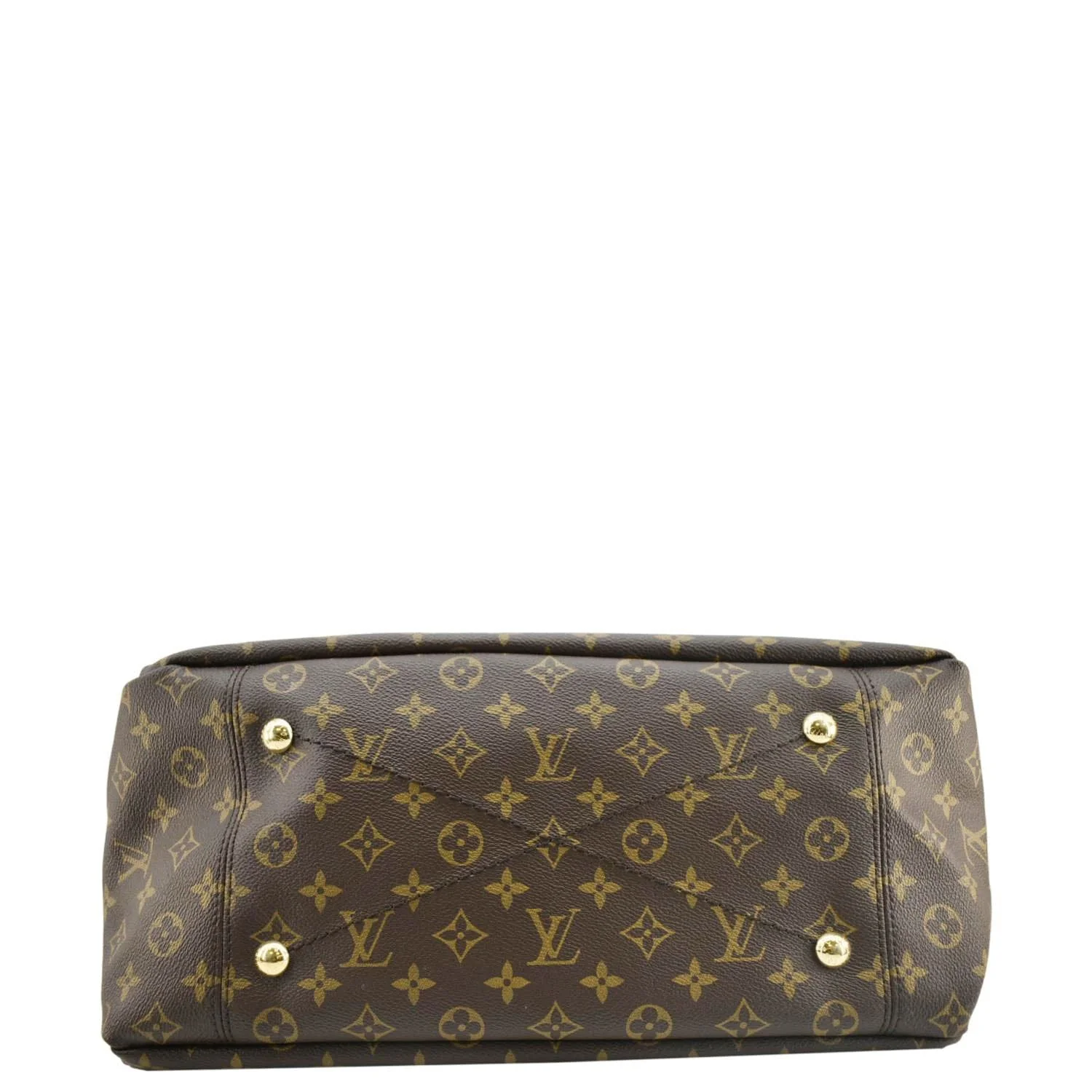 LOUIS VUITTON Artsy MM Monogram Canvas Hobo Bag Brown - Image 10