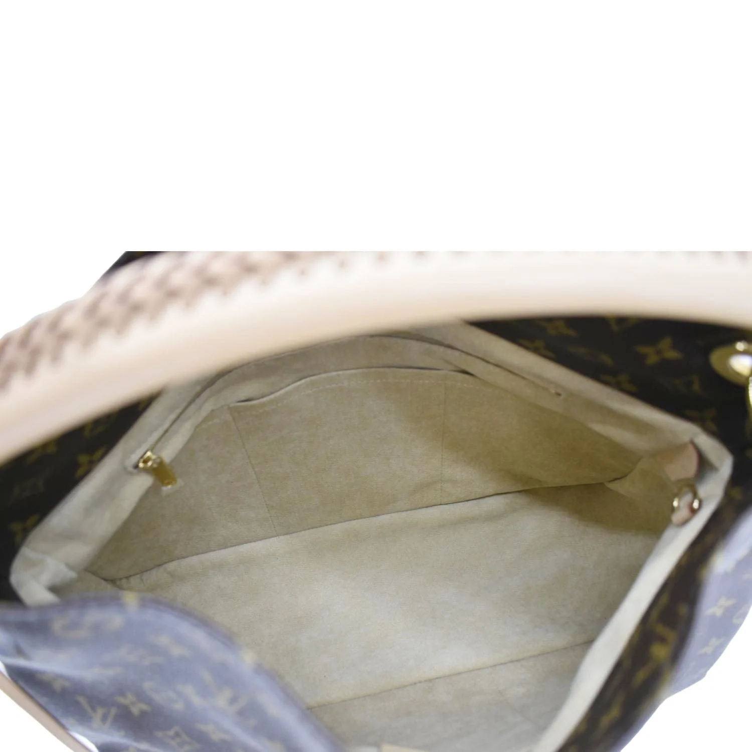 LOUIS VUITTON Artsy MM Monogram Canvas Hobo Bag Brown - Image 10