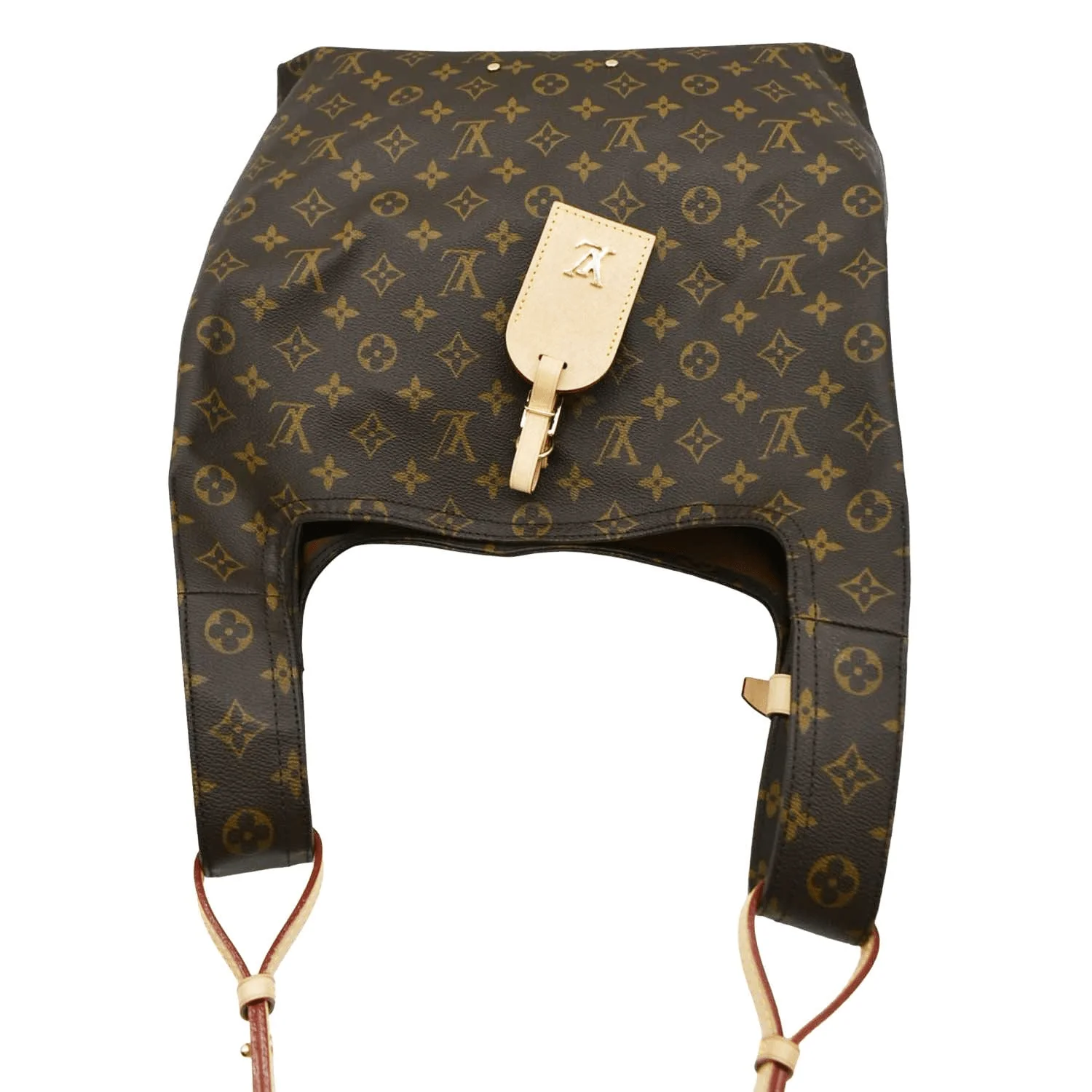 LOUIS VUITTON Atlantis GM Monogram Canvas Shoulder Bag Brown - Image 3