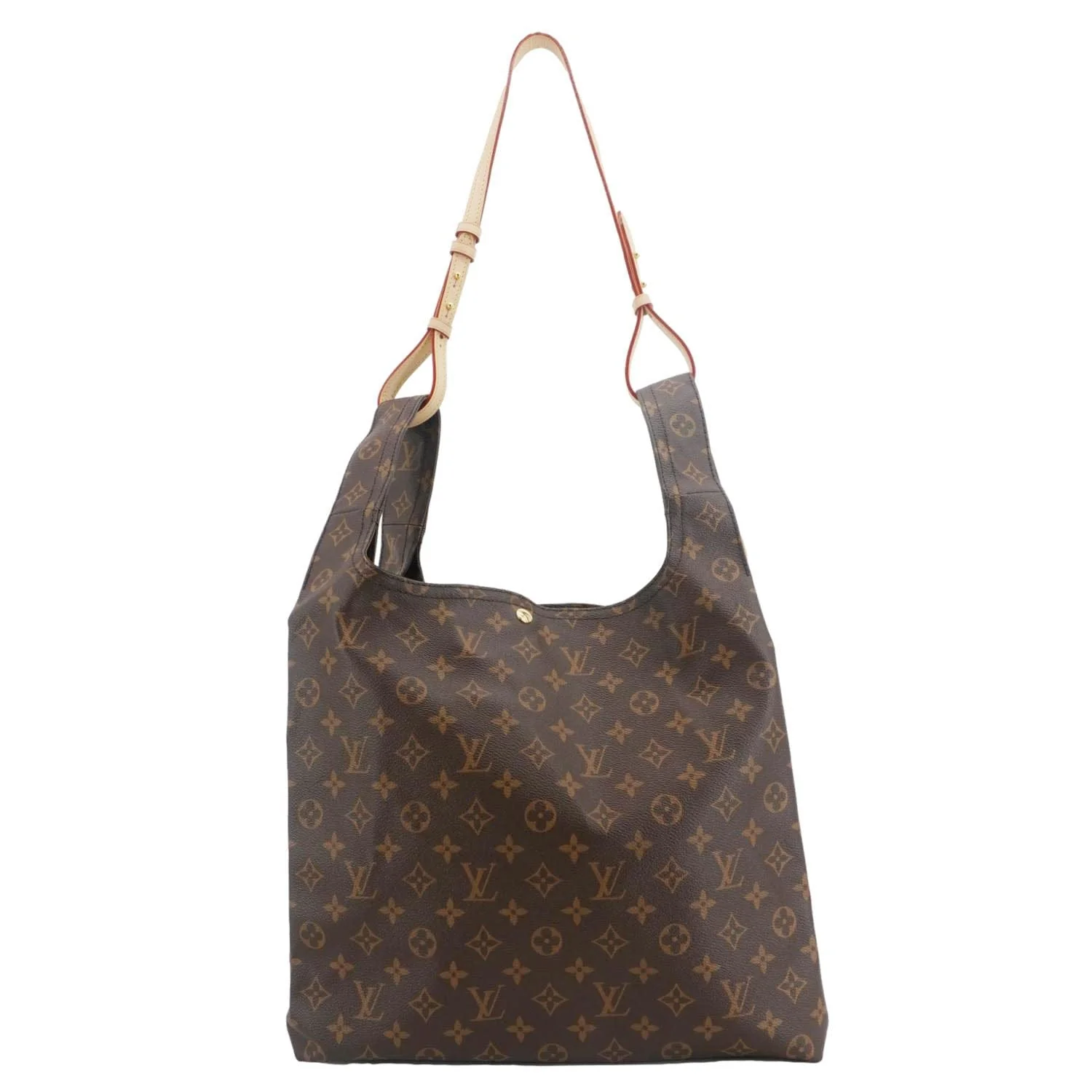 LOUIS VUITTON Atlantis GM Monogram Canvas Shoulder Bag Brown - Image 4