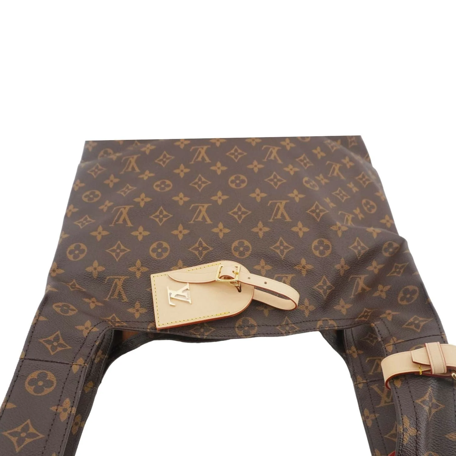 LOUIS VUITTON Atlantis GM Monogram Canvas Shoulder Bag Brown - Image 5