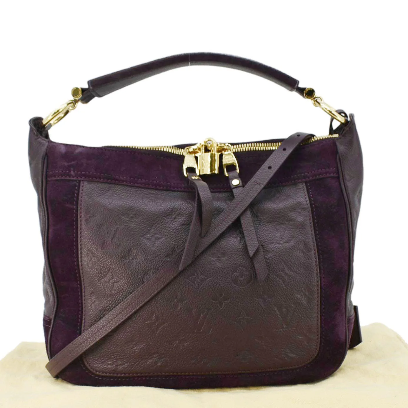 LOUIS VUITTON Audacieuse MM Empreinte Leather Shoulder Bag Terre - Image 3