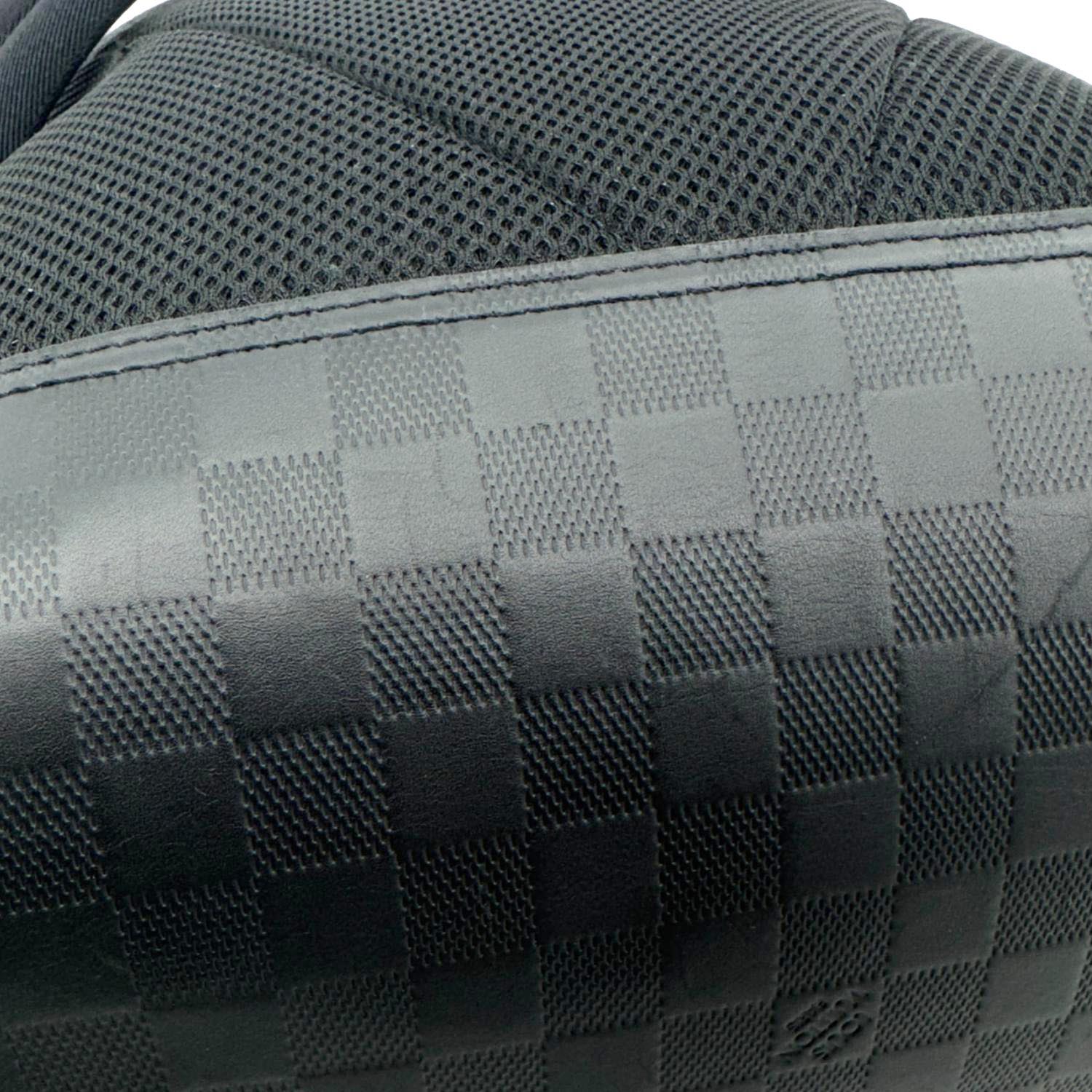 LOUIS VUITTON Avenue Damier Infini Leather Backpack Bag Black - Image 23