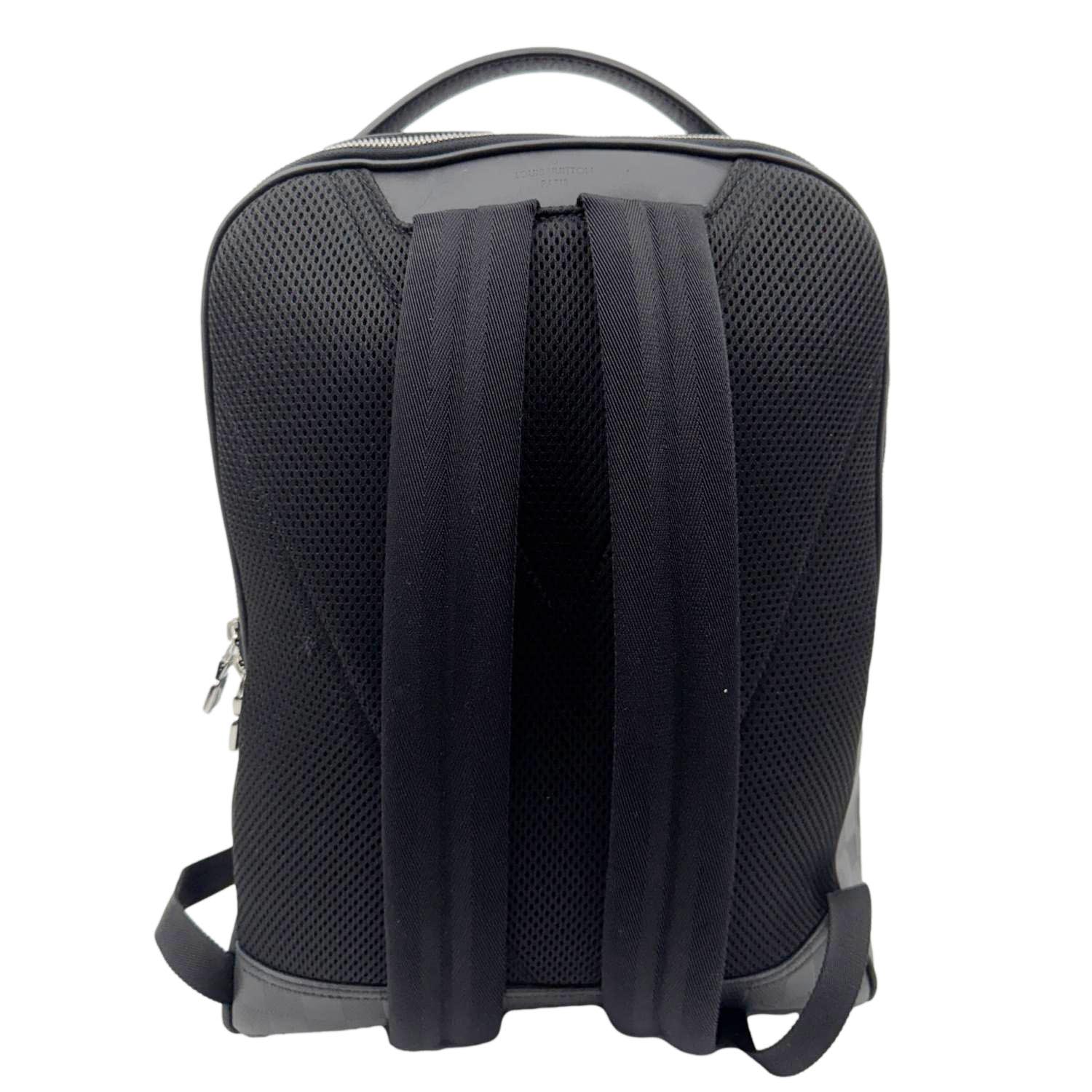LOUIS VUITTON Avenue Damier Infini Leather Backpack Bag Black - Image 5