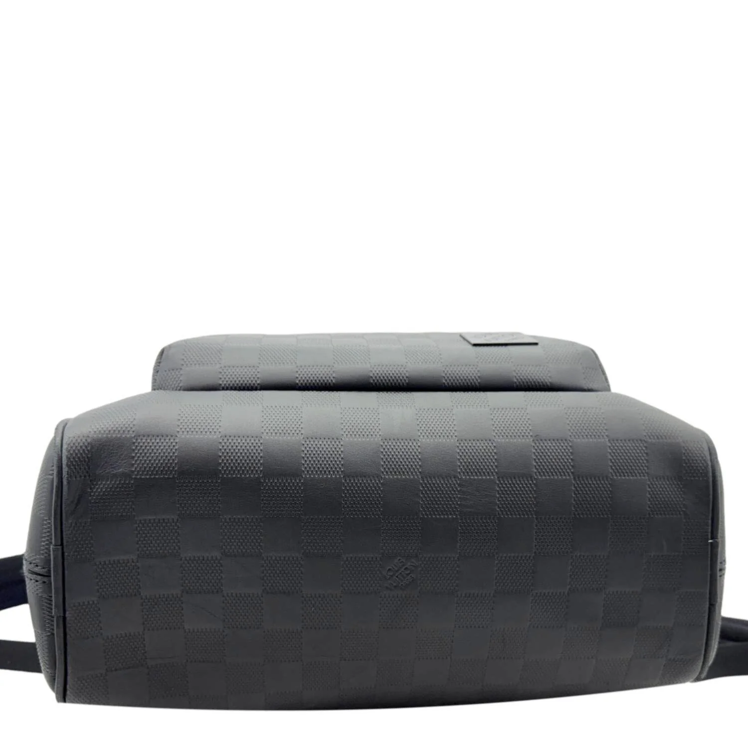 LOUIS VUITTON Avenue Damier Infini Leather Backpack Bag Black - Image 6