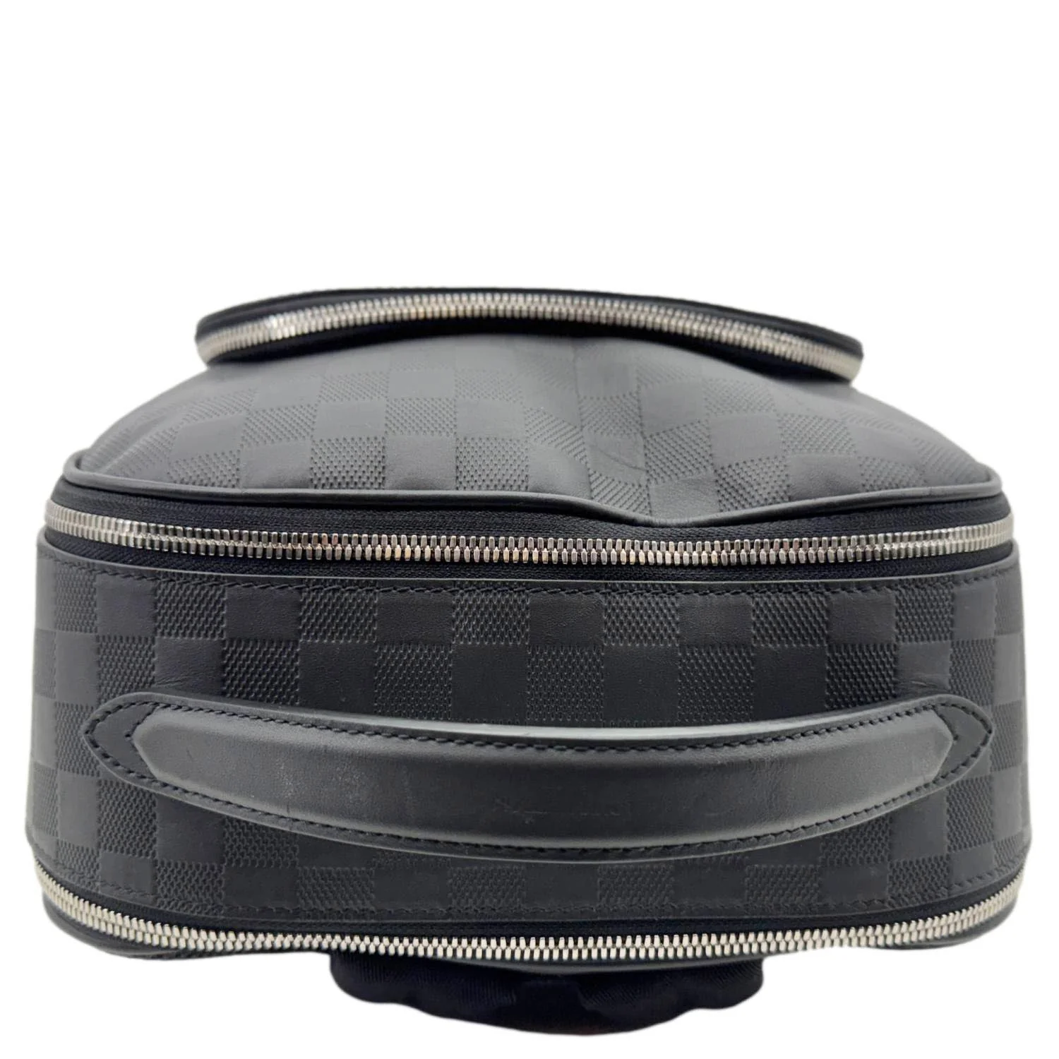 LOUIS VUITTON Avenue Damier Infini Leather Backpack Bag Black - Image 7