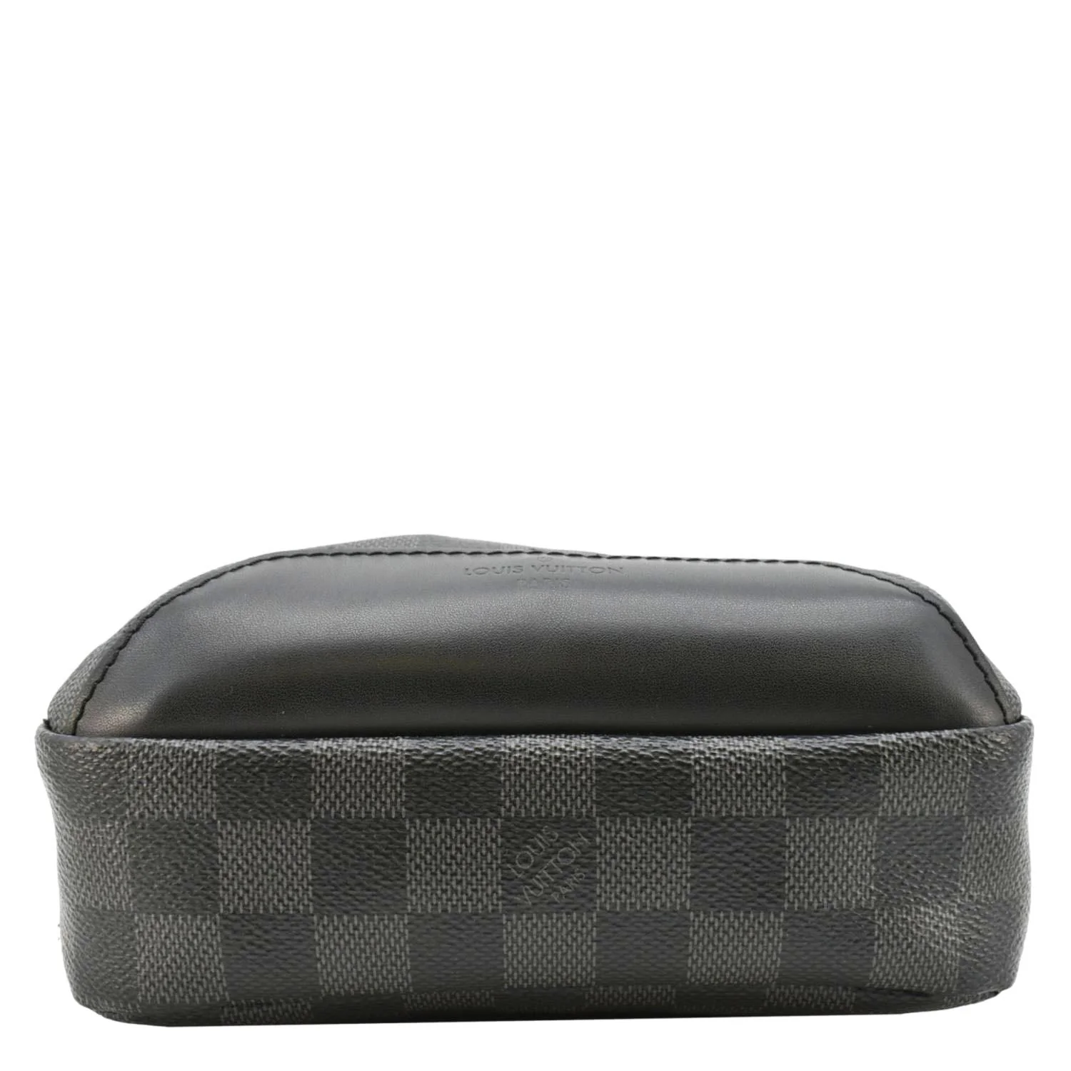 LOUIS VUITTON Avenue Sling Damier Graphite Backpack Bag Black - Image 10