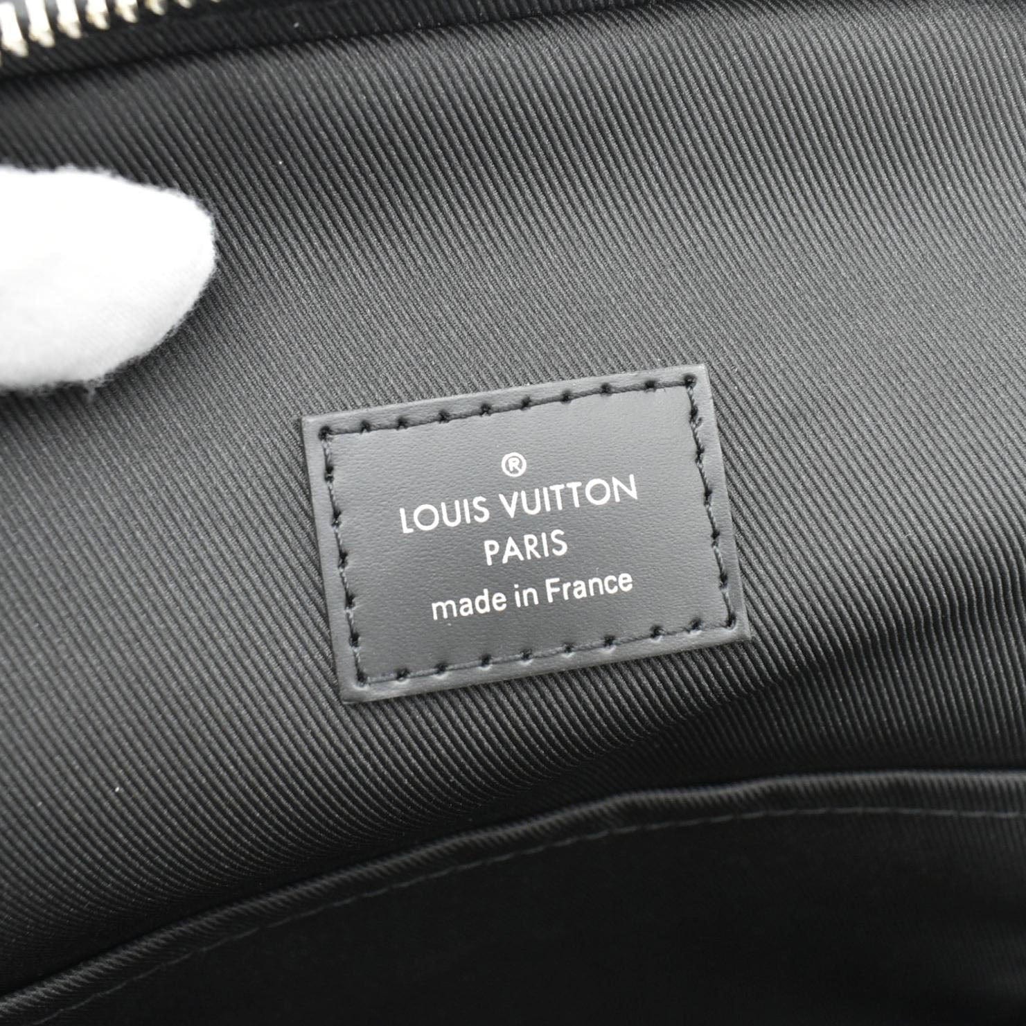 LOUIS VUITTON Avenue Sling Damier Graphite Backpack Bag Black - Image 11