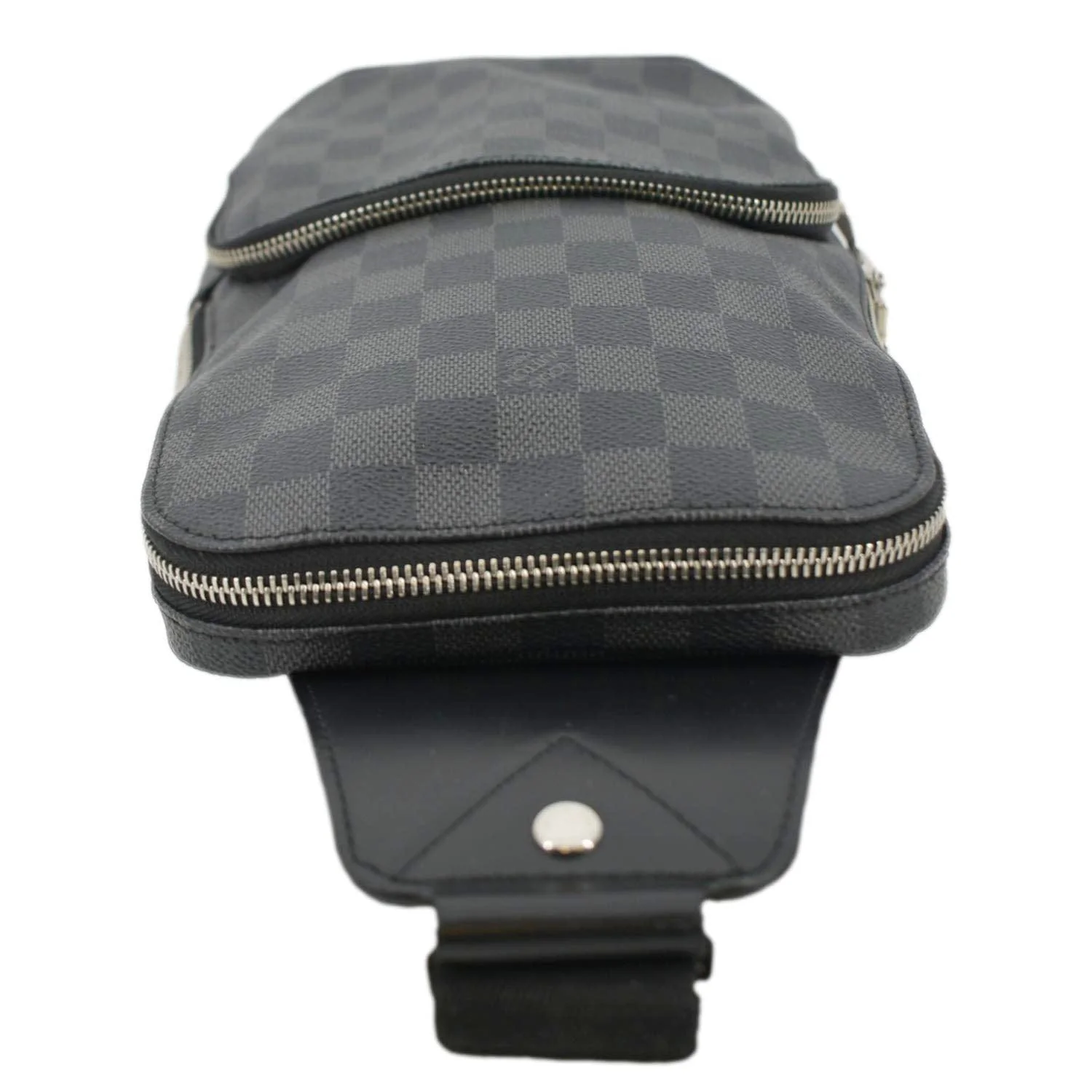 LOUIS VUITTON Avenue Sling Damier Graphite Backpack Bag Black - Image 4