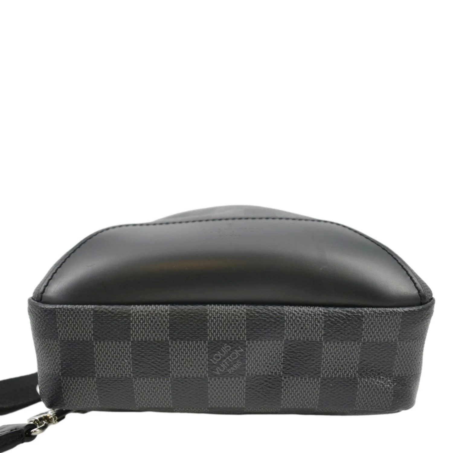 LOUIS VUITTON Avenue Sling Damier Graphite Backpack Bag Black - Image 9