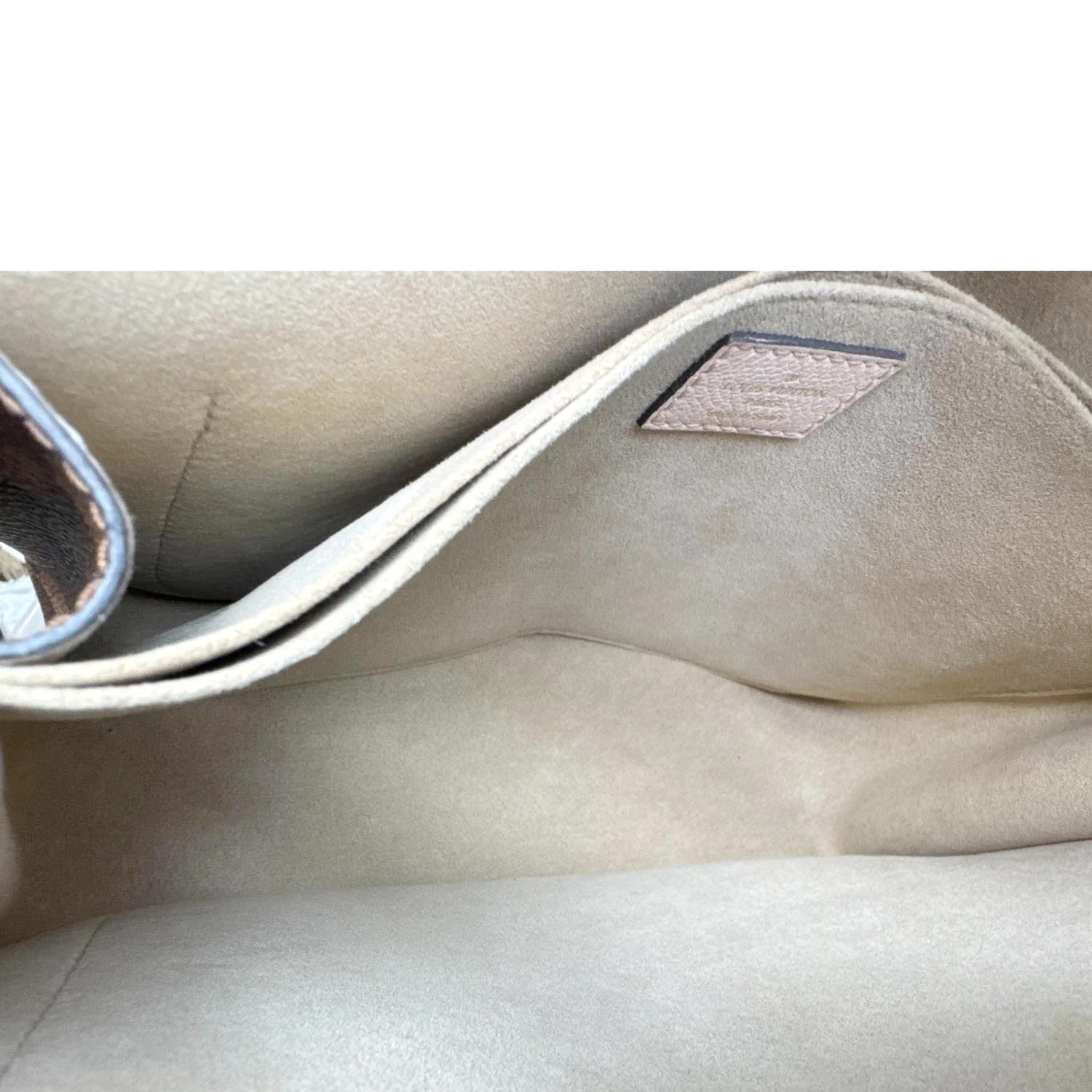 LOUIS VUITTON Beaumarchais Damier Ebene Shoulder Bag Brown - Image 11