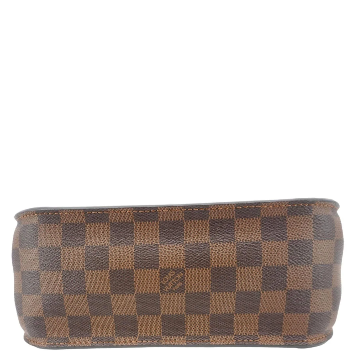 LOUIS VUITTON Beaumarchais Damier Ebene Shoulder Bag Brown - Image 10