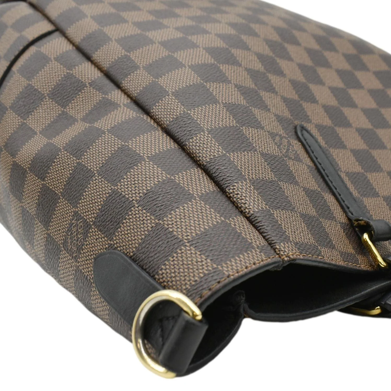 LOUIS VUITTON Belmont MM Damier Ebene Shoulder Bag Brown - Image 5