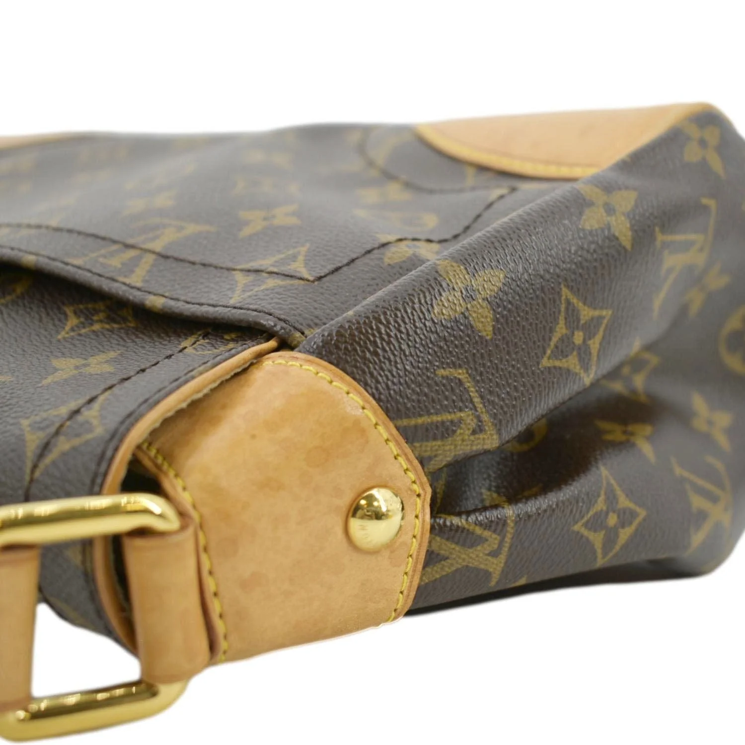 LOUIS VUITTON Beverly MM Monogram Canvas Satchel Bag Brown - Image 6