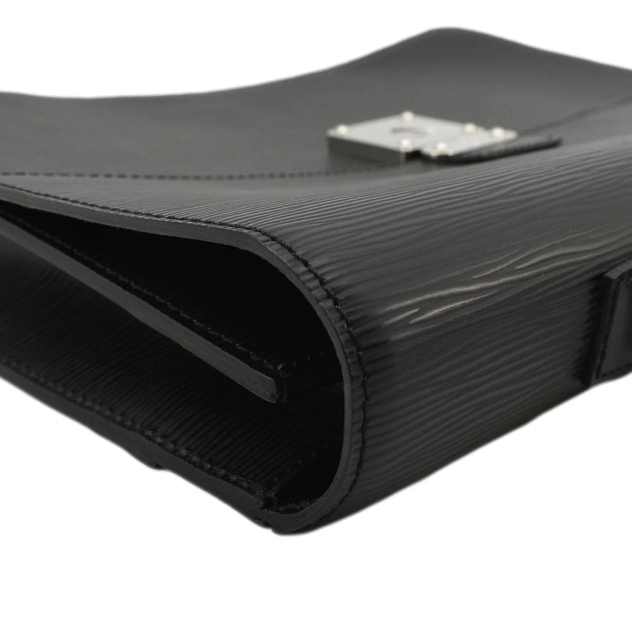 LOUIS VUITTON Laguito Epi Leather Briefcase Black - Image 5