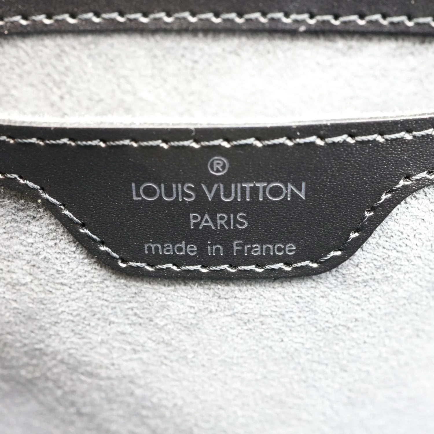 LOUIS VUITTON Saint Jacques PM Epi Leather Shoulder Bag Black - Image 11