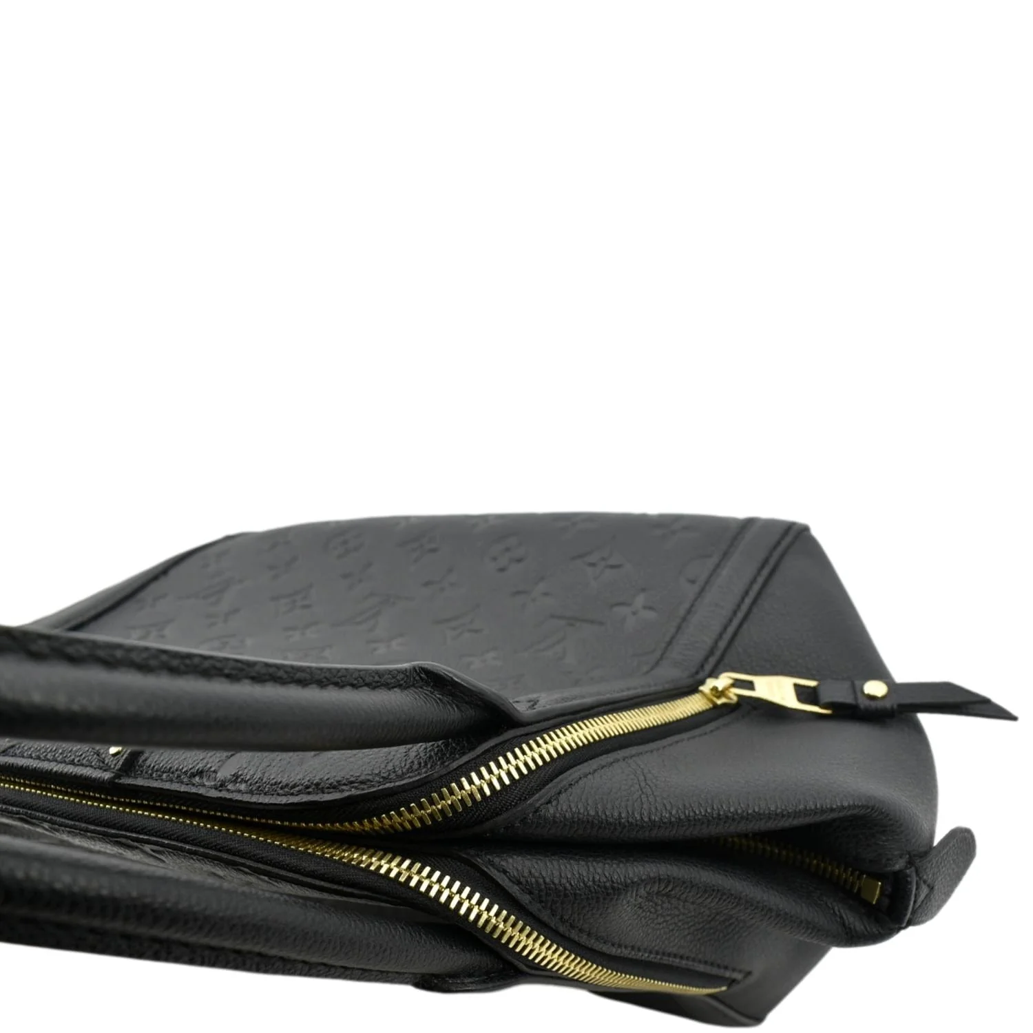 LOUIS VUITTON Marais MM Monogram Emperiente Satchel Bag Black - Image 6