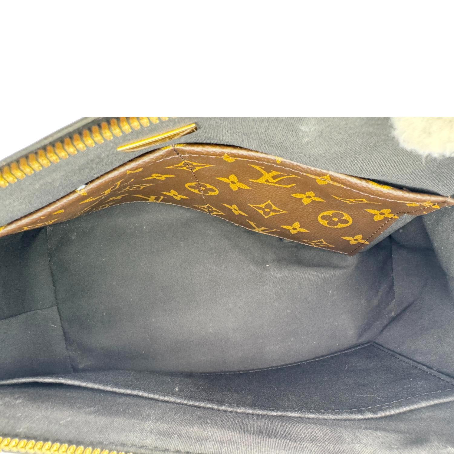 LOUIS VUITTON Miroir Vernis Leather Tote Shoulder Bag Black - Image 19