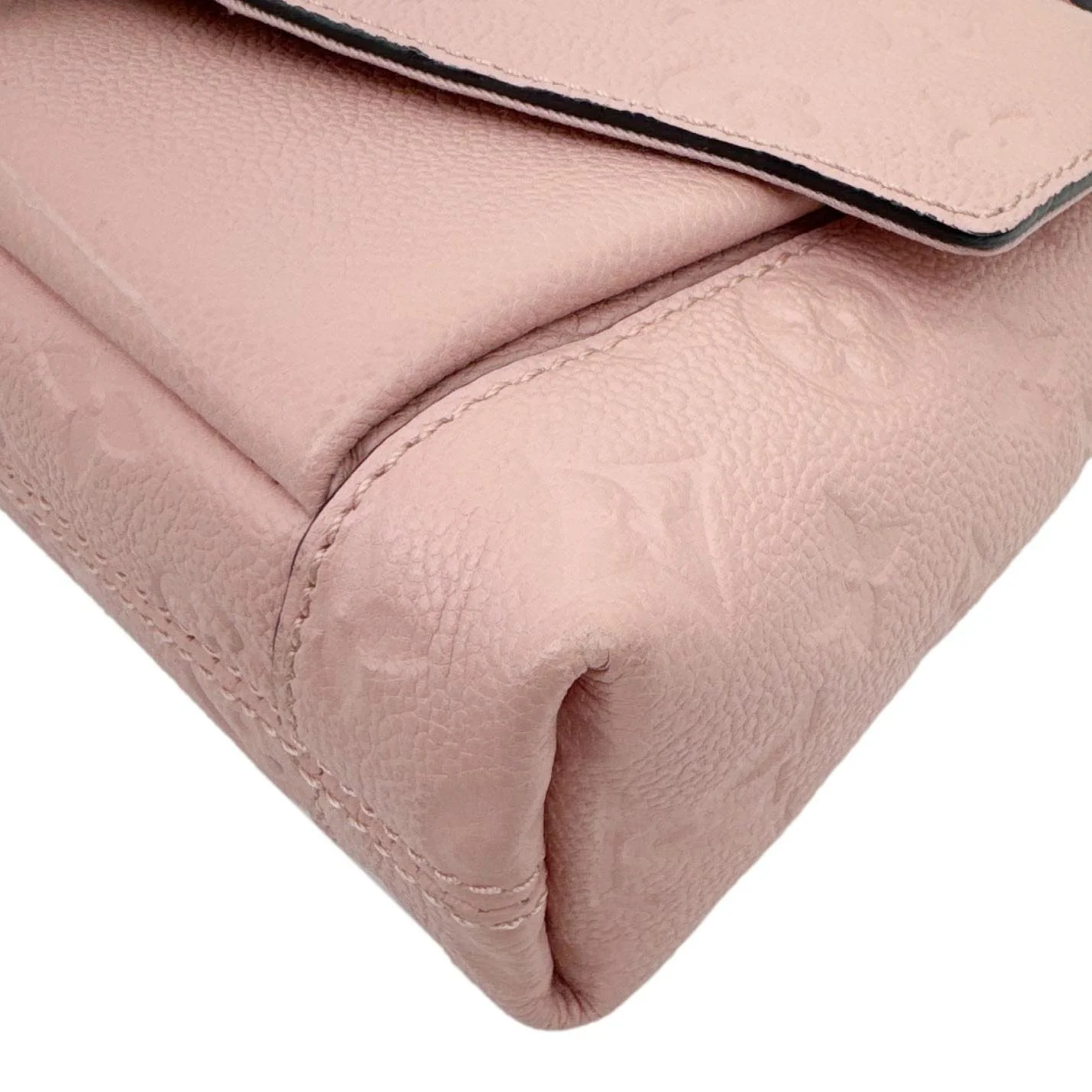 LOUIS VUITTON Blanche BB Empreinte Leather Shoulder Bag Rose Poudre - Image 8