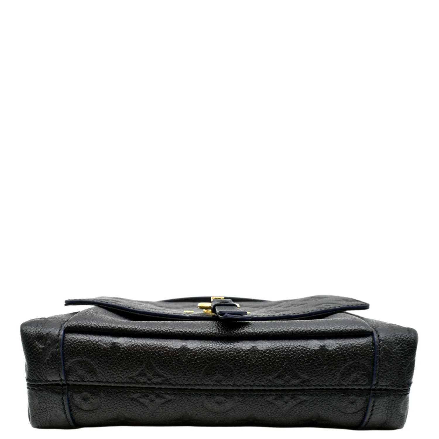 LOUIS VUITTON Blanche BB Empreinte Leather Shoulder Bag Black - Image 10