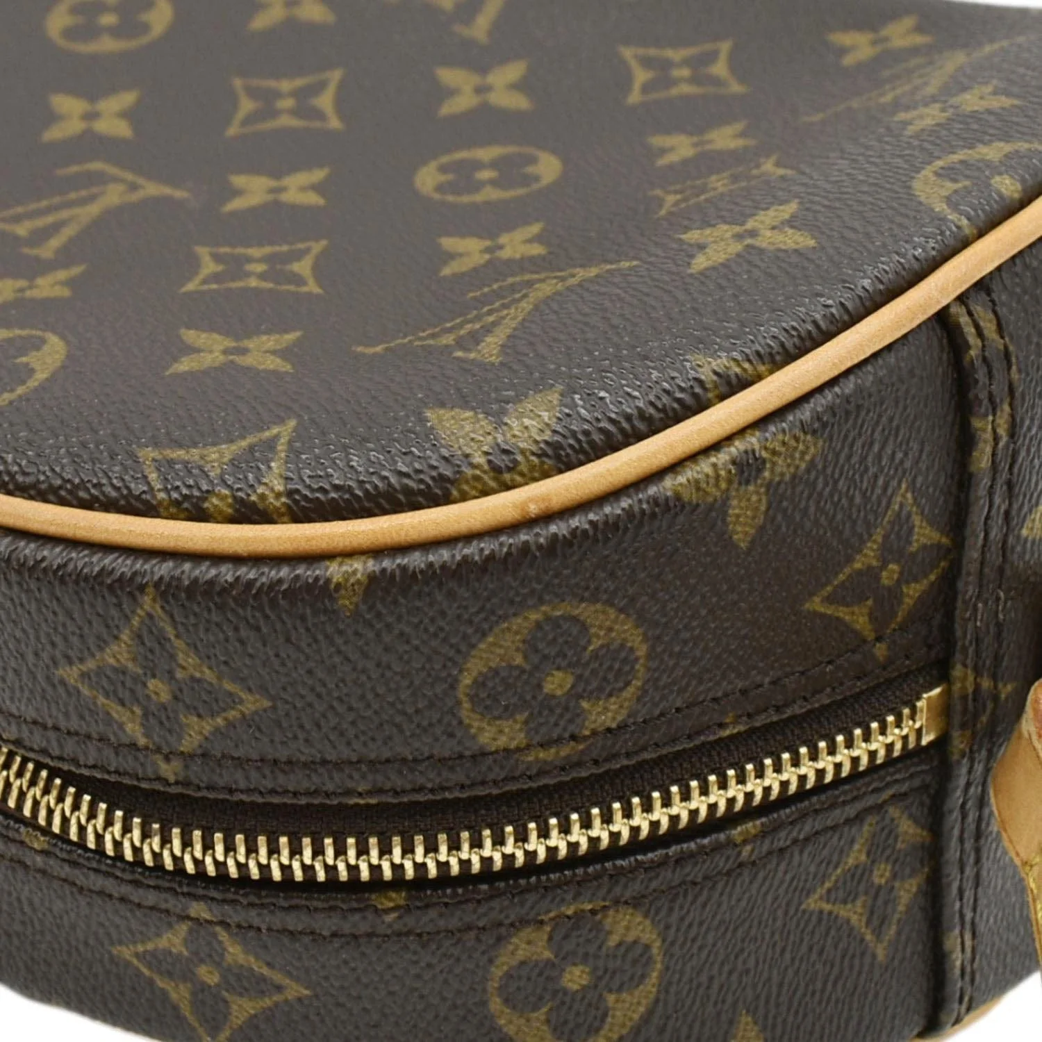 LOUIS VUITTON Blois Monogram Canvas Crossbody Bag Brown - Image 7