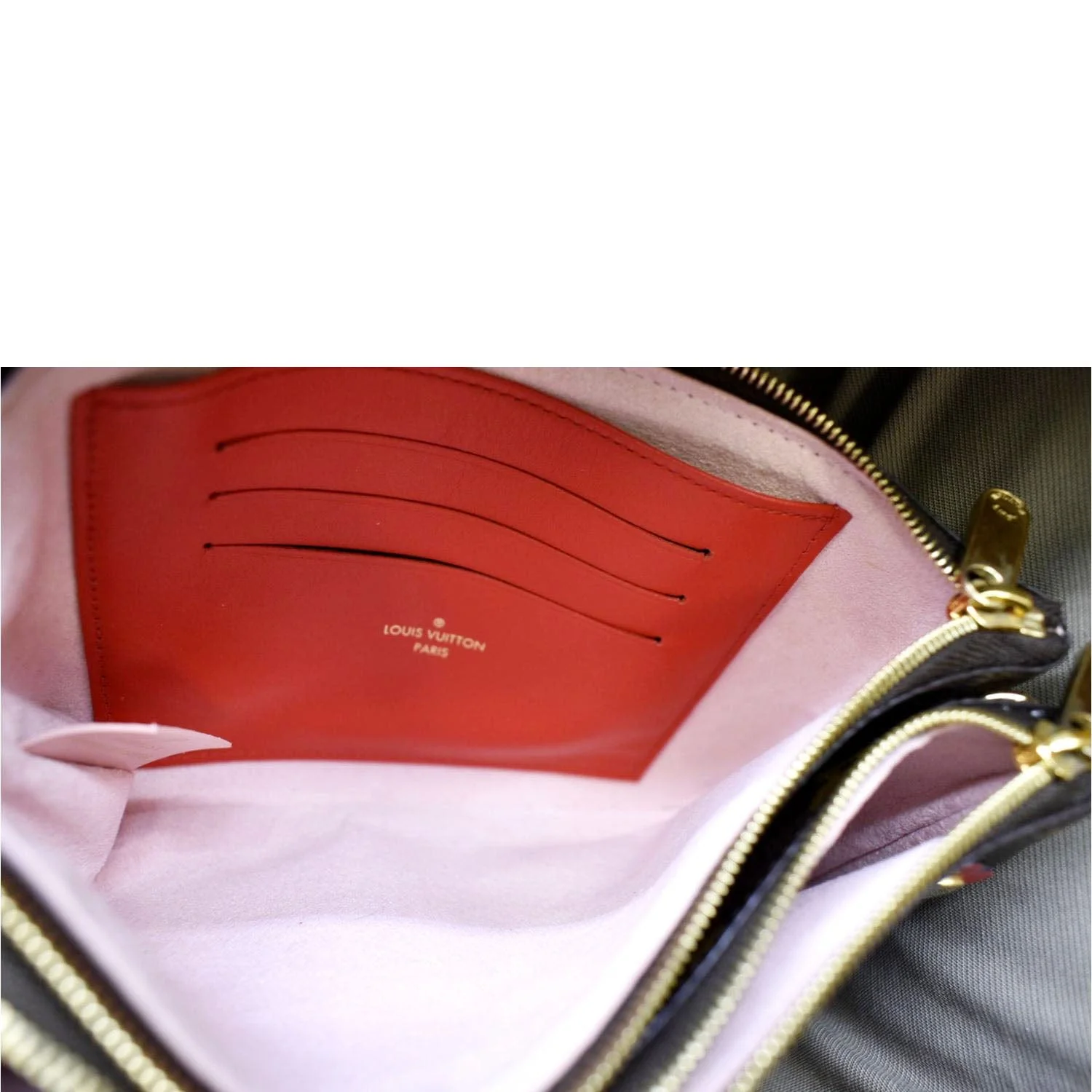 LOUIS VUITTON Blooming Flowers Pochette Monogram Canvas Chain Crossbody Bag Brown - Image 12