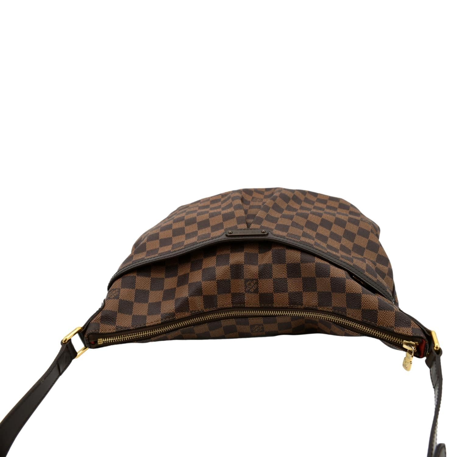 LOUIS VUITTON Bloomsbury GM Damier Ebene Shoulder Crossbody Bag Brown - Image 4