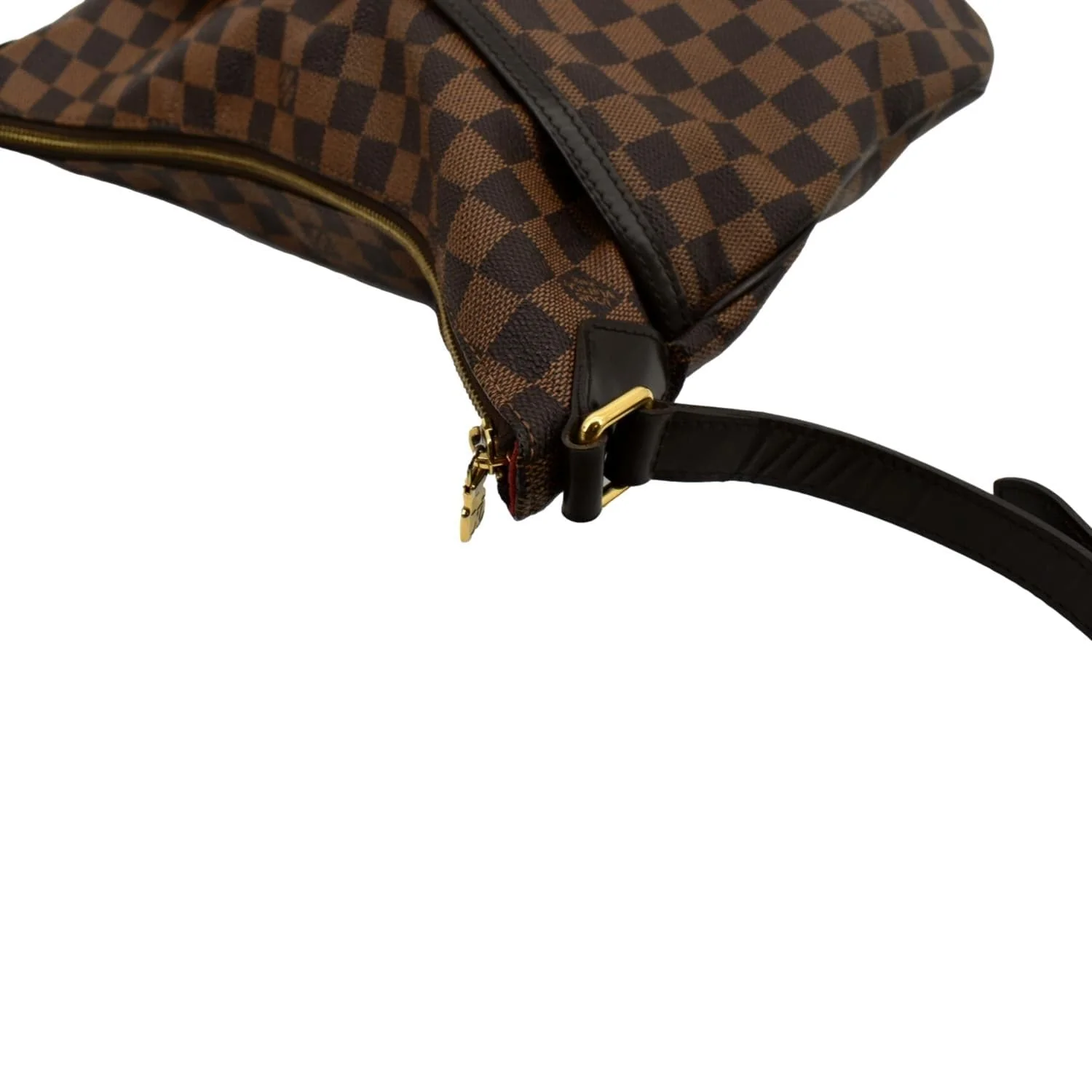 LOUIS VUITTON Bloomsbury GM Damier Ebene Shoulder Crossbody Bag Brown - Image 5