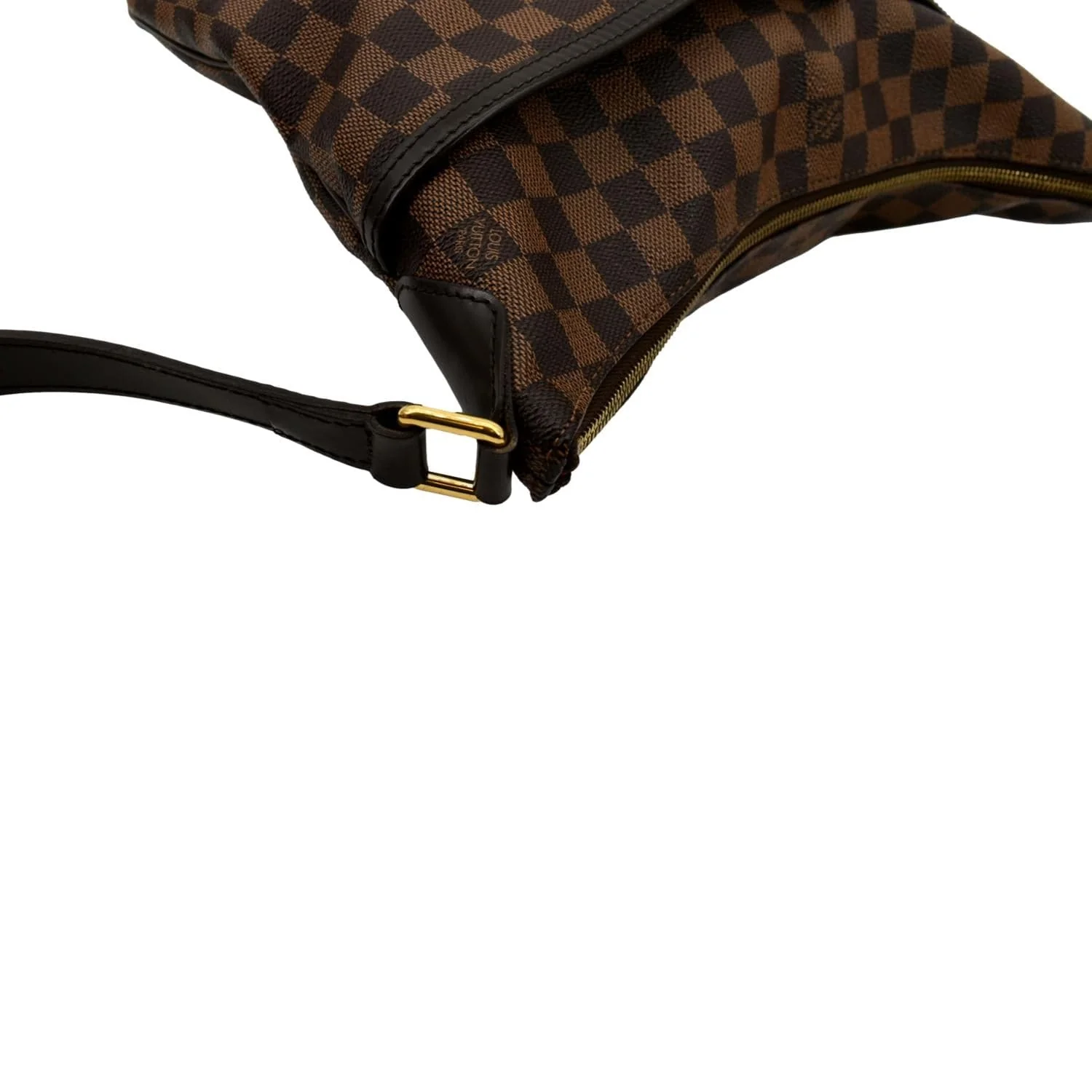 LOUIS VUITTON Bloomsbury GM Damier Ebene Shoulder Crossbody Bag Brown - Image 6
