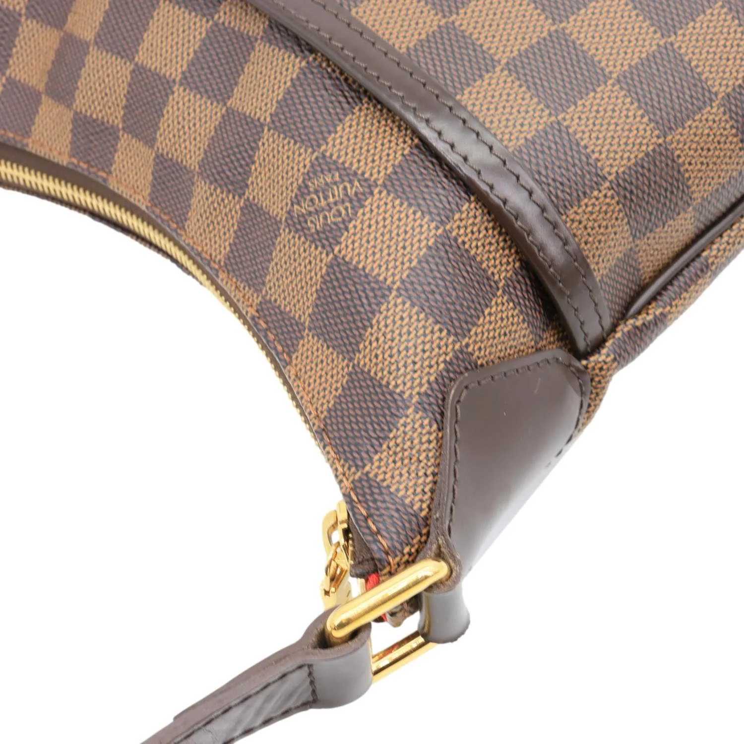 LOUIS VUITTON Bloomsbury PM Damier Ebene Crossbody Bag Brown - Image 5