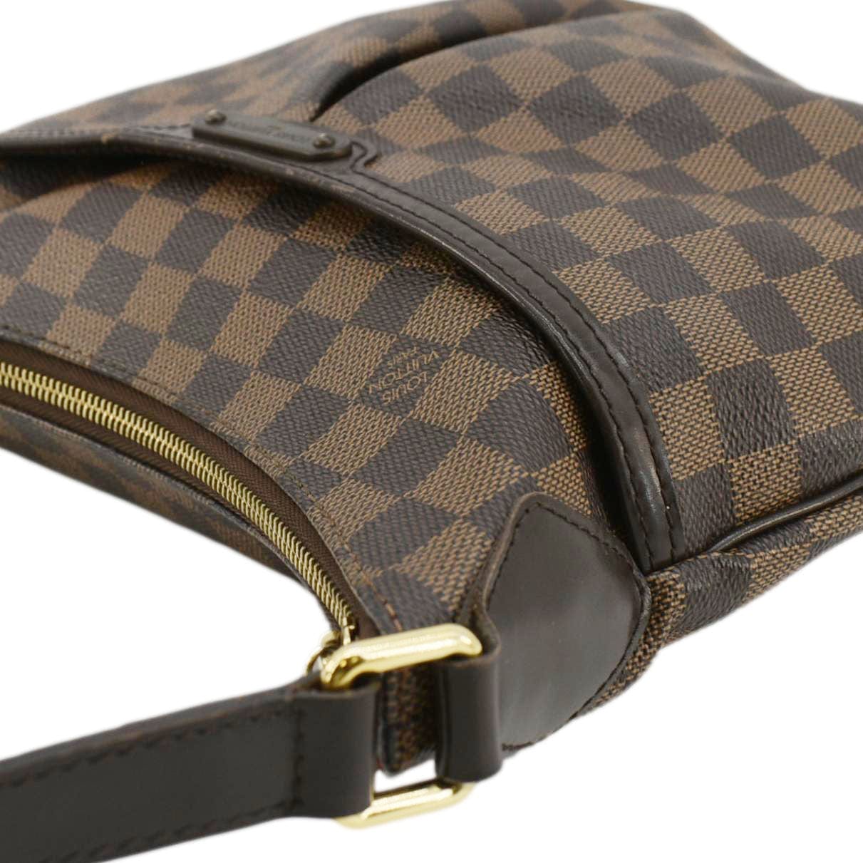 LOUIS VUITTON Bloomsbury PM Damier Ebene Crossbody Bag Brown - Image 6