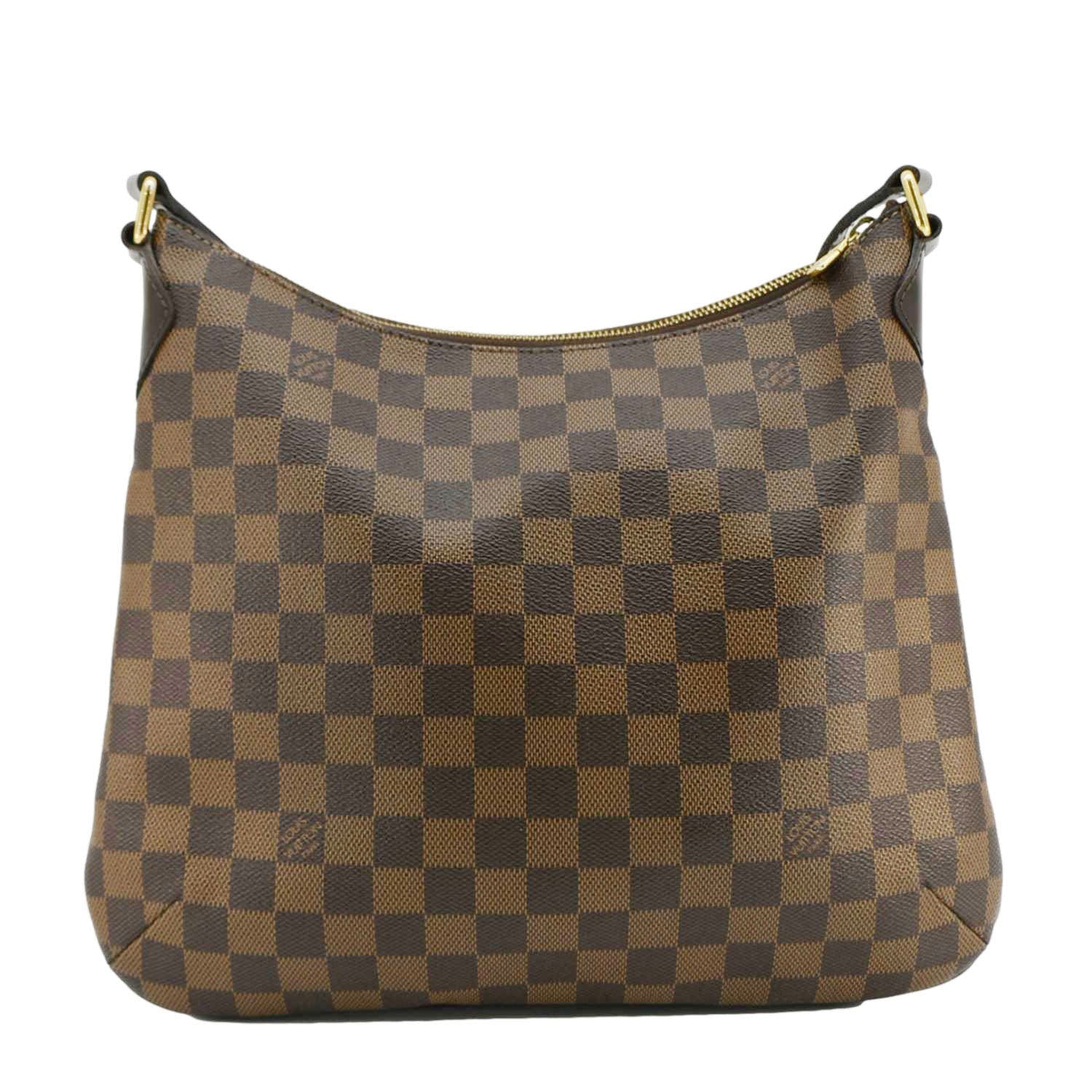 LOUIS VUITTON Bloomsbury PM Damier Ebene Crossbody Bag Brown - Image 4