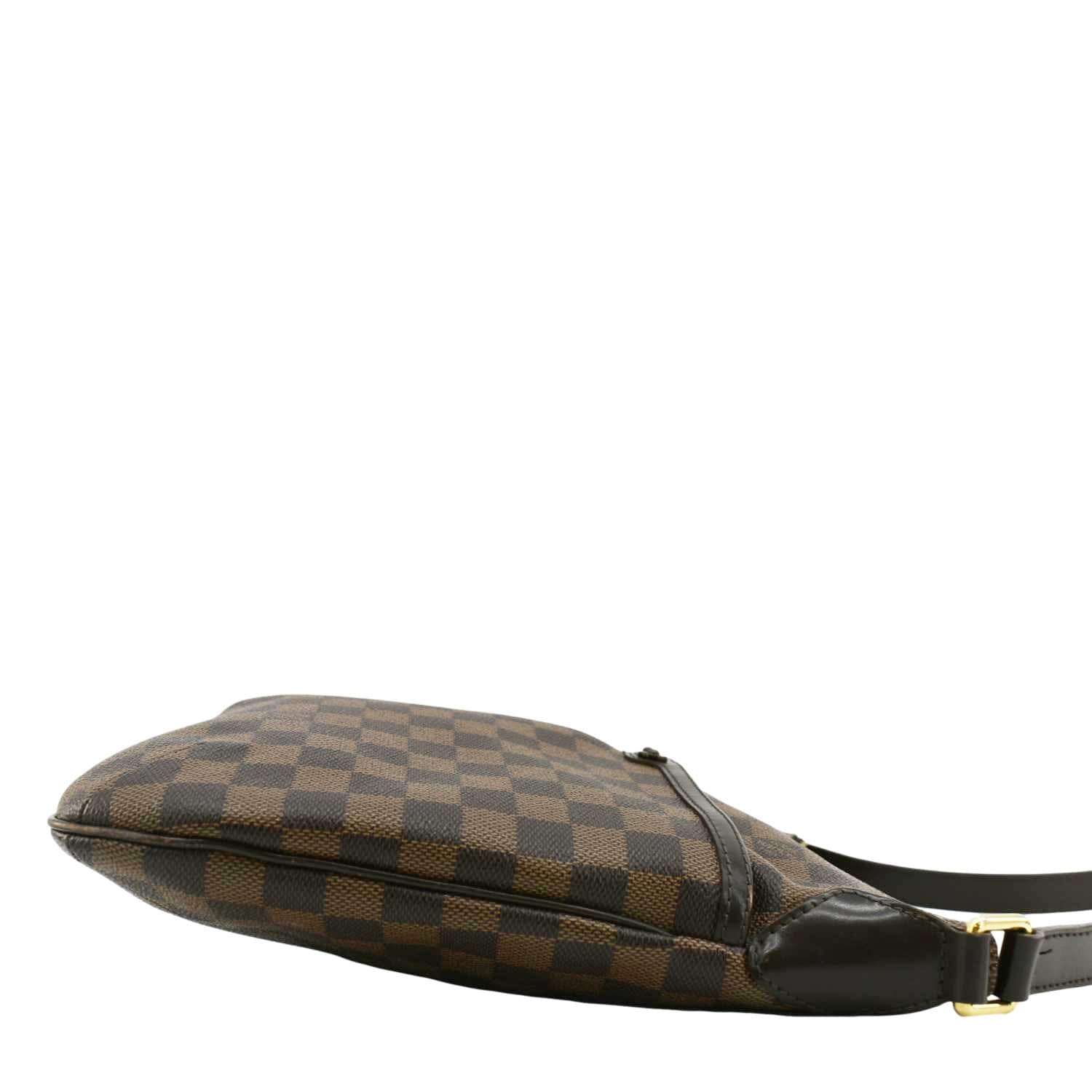 LOUIS VUITTON Bloomsbury PM Damier Ebene Crossbody Bag Brown - Image 8