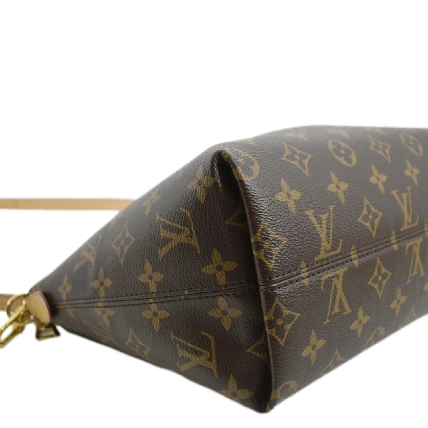 LOUIS VUITTON Boetie PM NM Monogram Canvas Satchel Shoulder Bag Brown - Image 9