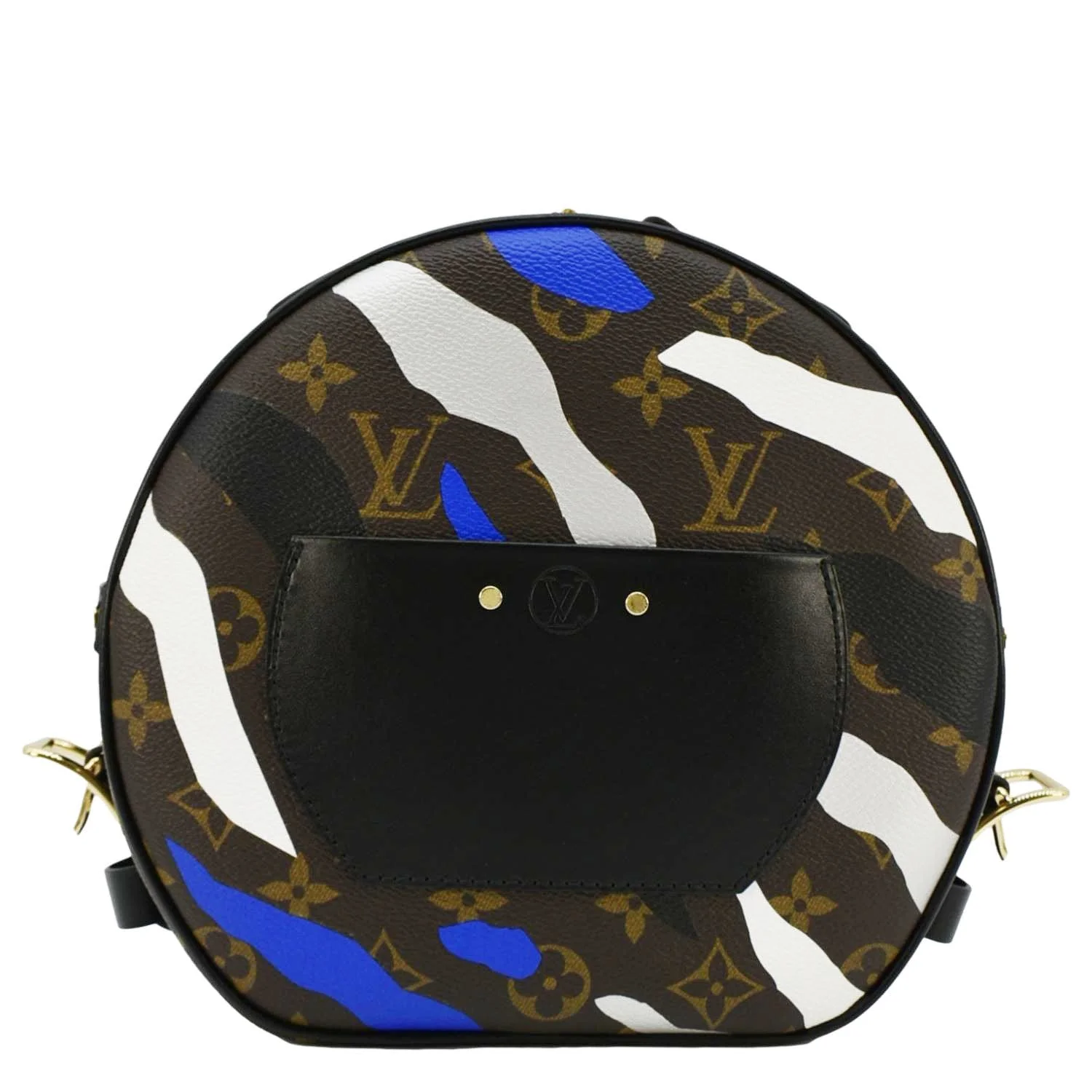 LOUIS VUITTON Boite Chapeau Souple LOL Monogram Canvas Shoulder Bag Brown - Image 4