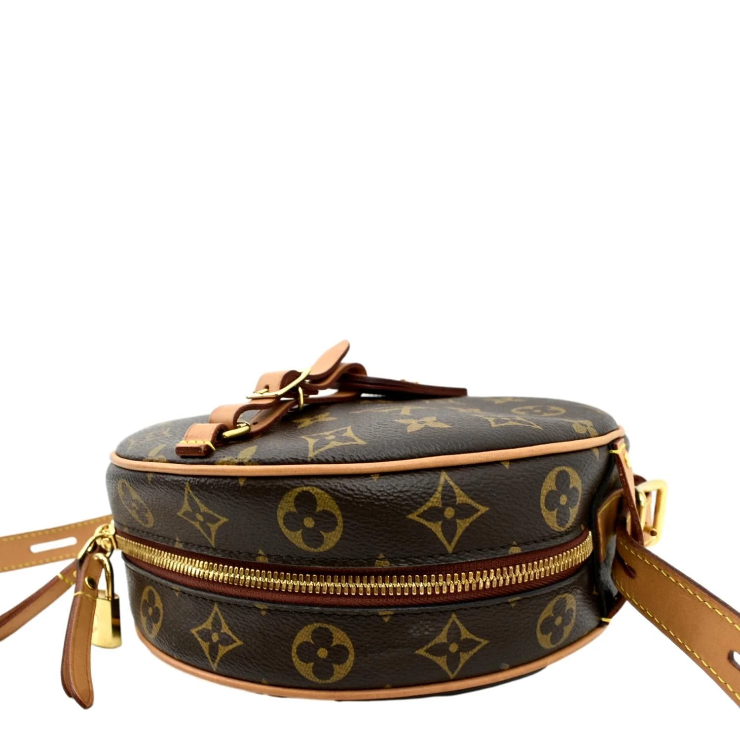 LOUIS VUITTON Boite Chapeau Souple MM Monogram Canvas Shoulder Bag Brown - Image 6