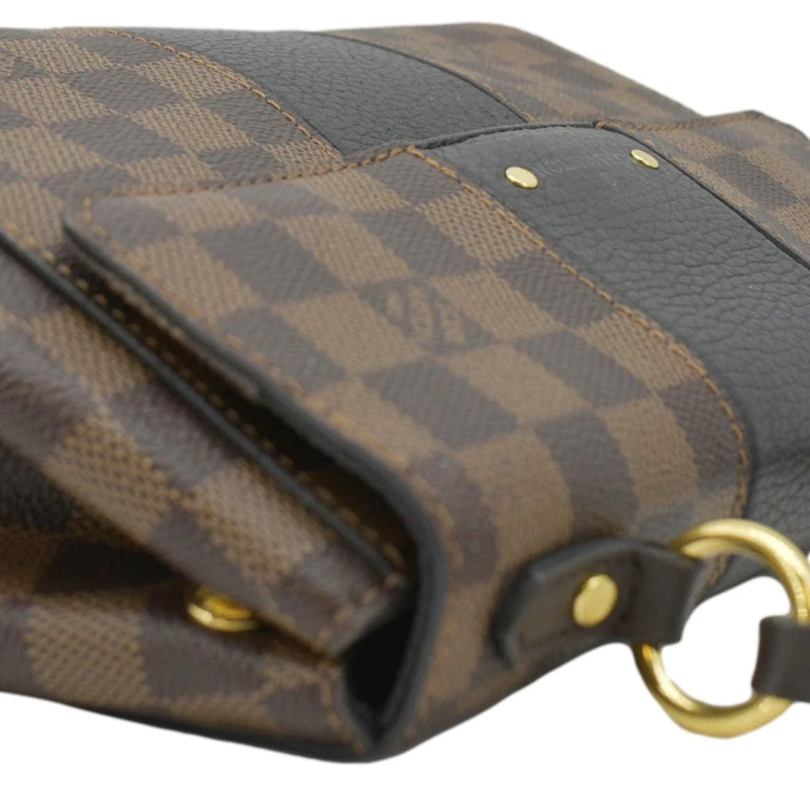 LOUIS VUITTON Bond Street BB Damier Ebene Crossbody Bag Black - Image 5