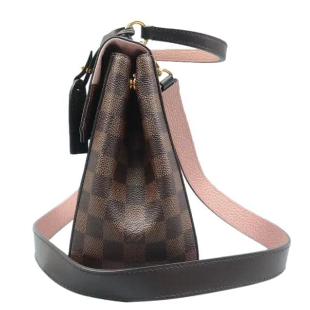 LOUIS VUITTON Bond Street MM Damier Ebene Crossbody Bag Magnolia - Image 4