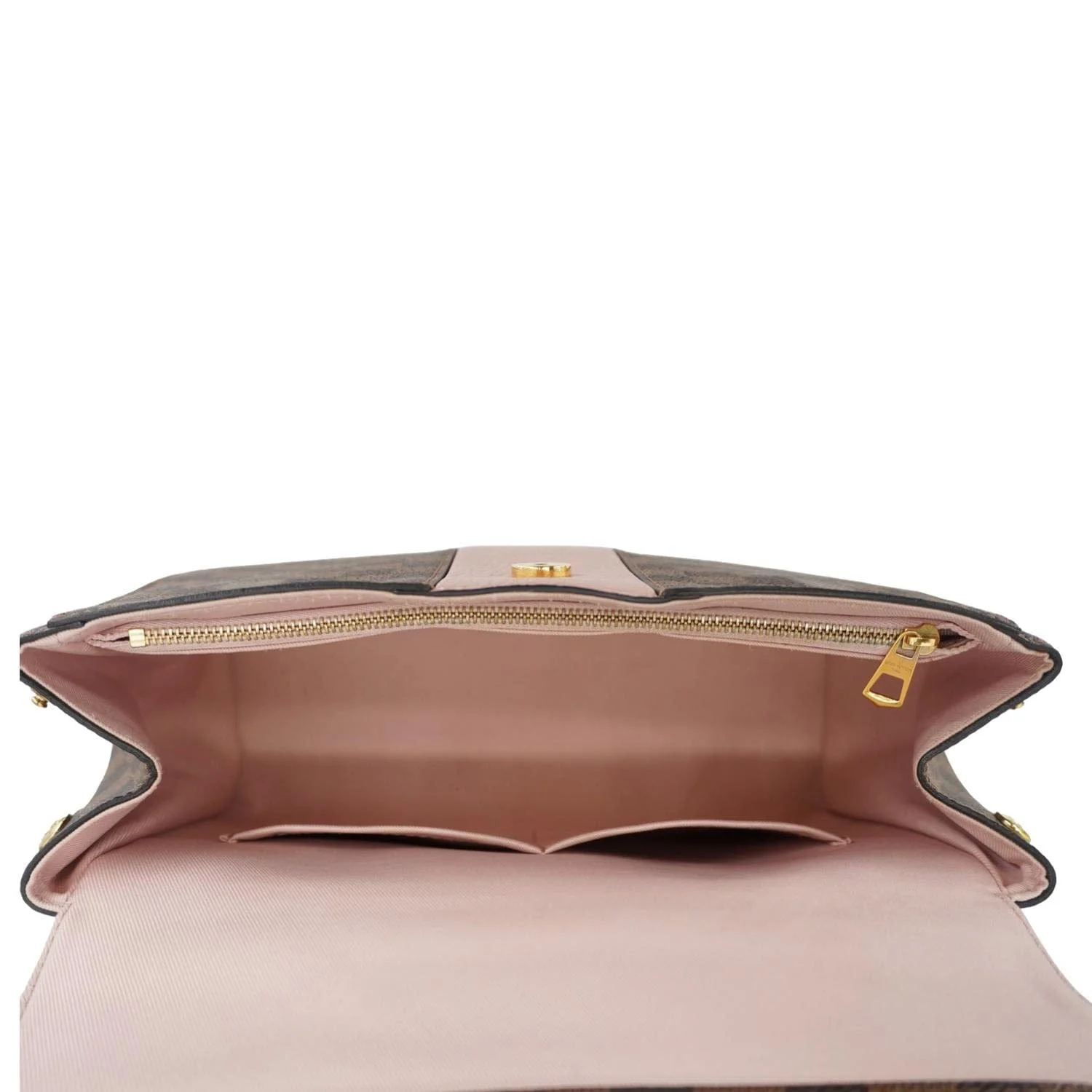 LOUIS VUITTON Bond Street MM Damier Ebene Crossbody Bag Magnolia - Image 12